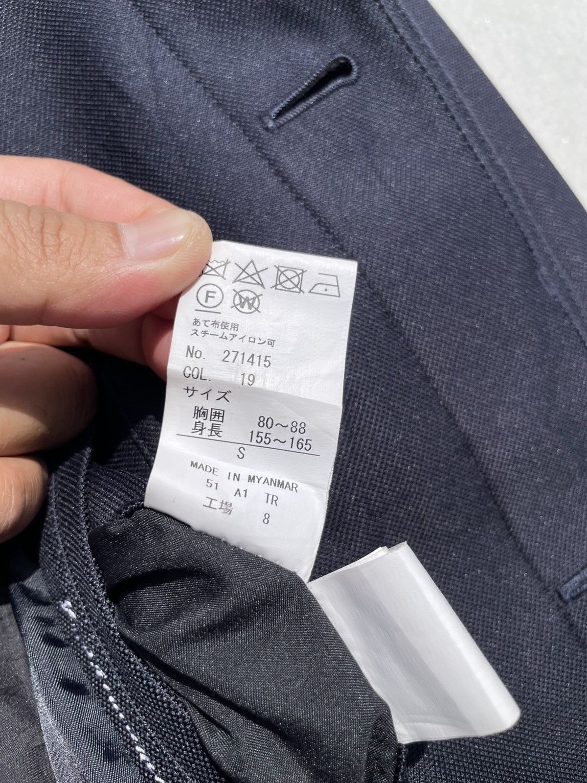 Mr. Junko RARE🔥 Navy Blue Mr. Junko London Trench Coat Jacket Size US S / EU 44-46 / 1 - 13 Thumbnail