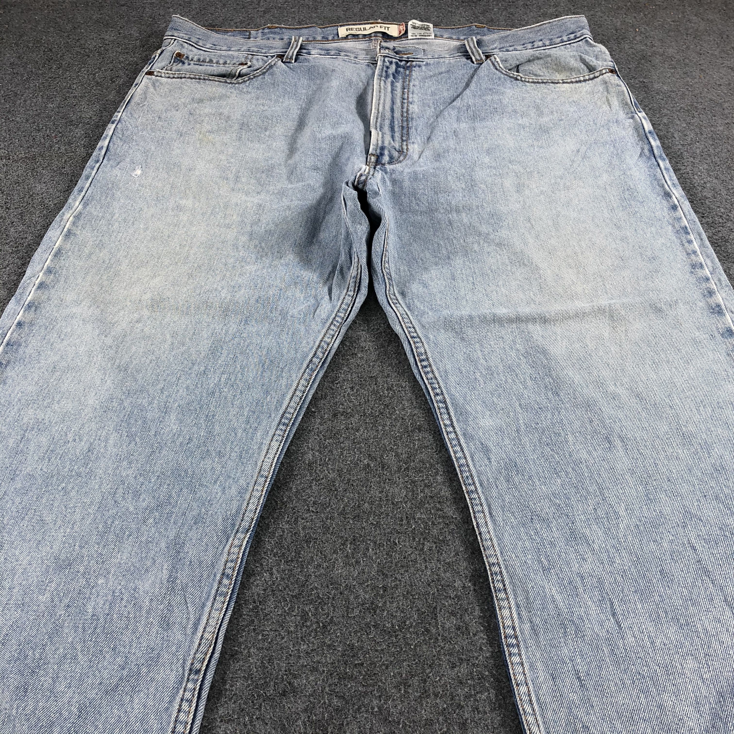 Levi's Vintage Light Wash Levis 505 Jeans- J1316 Size US 42 / EU 58 - 3 Thumbnail