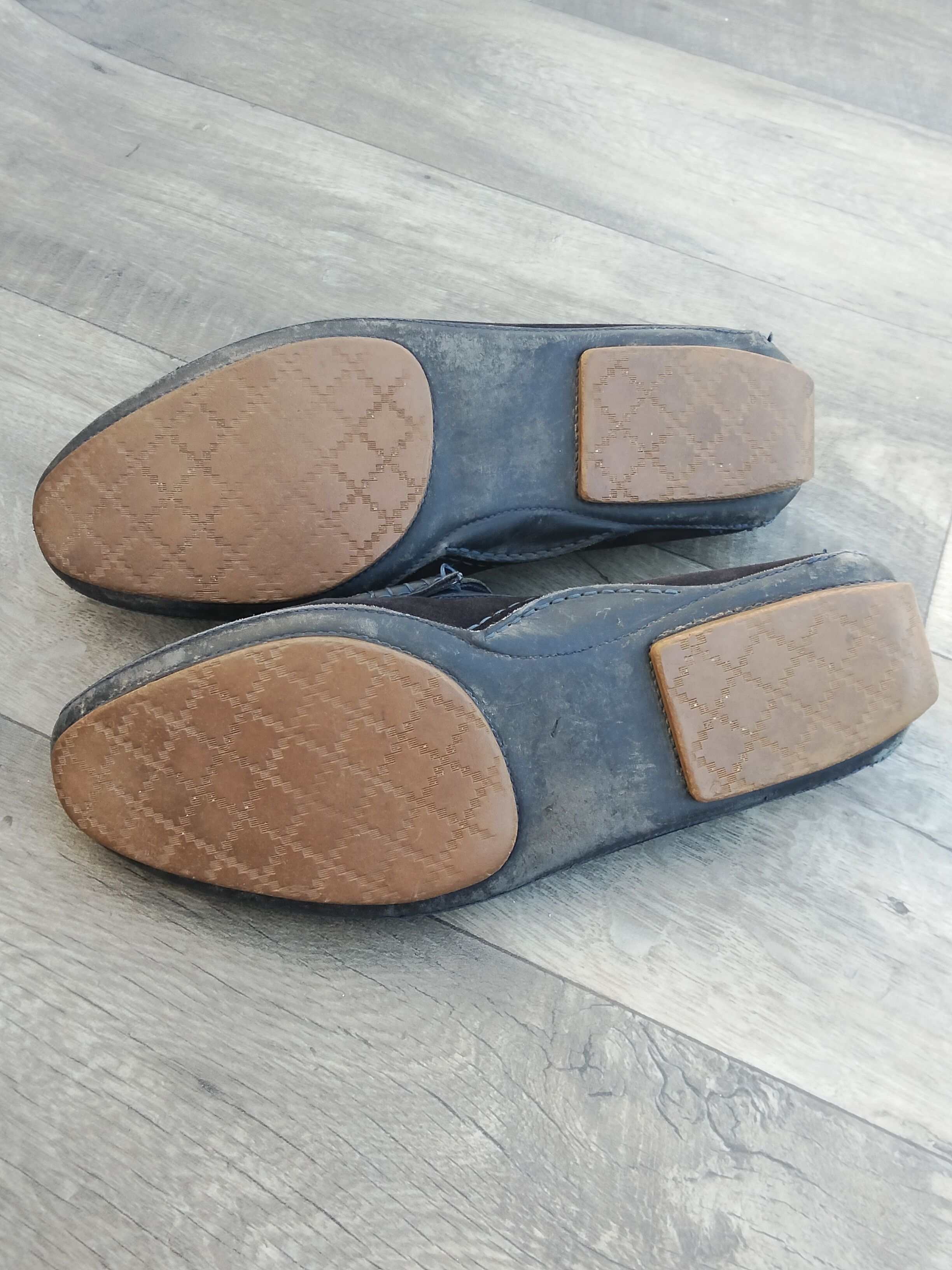 Gucci Gucci horsebit loafers in navy blue suede Size US 12 / EU 45 - 5 Thumbnail