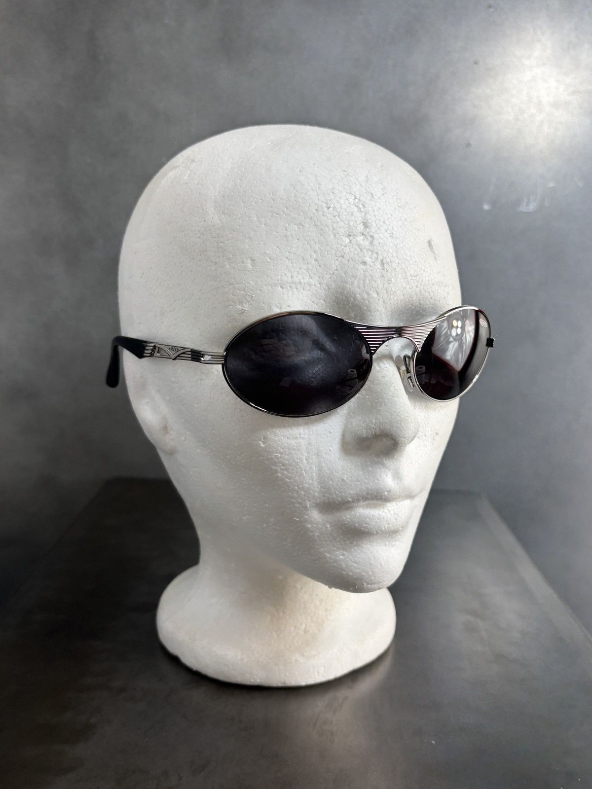 Vintage NOS 1990s Vintage Sunglasses Floyd Gaultier Style Italy Size ONE SIZE - 2 Thumbnail