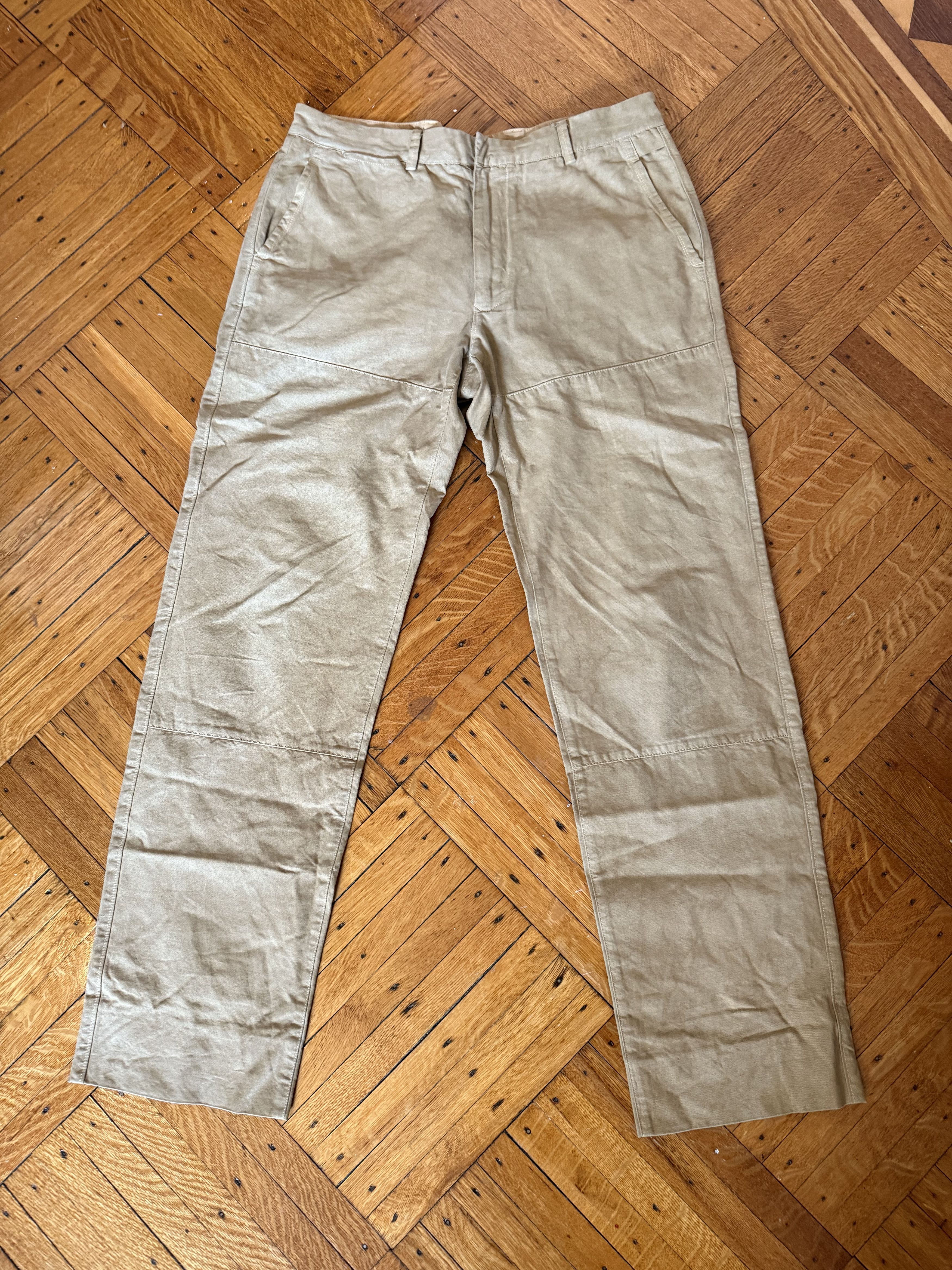 C.P. Company Vintage Straight Fit Slack in British Khaki Size US 33 - 2 Thumbnail