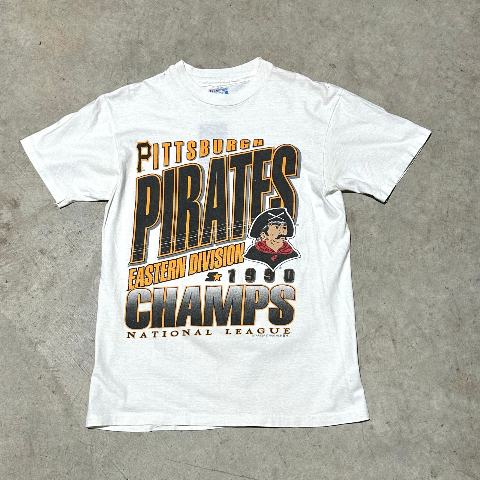 Starter Vintage Pirates Starter Tee size Small in Men Size US S / EU 44-46 / 1 - 1 Thumbnail