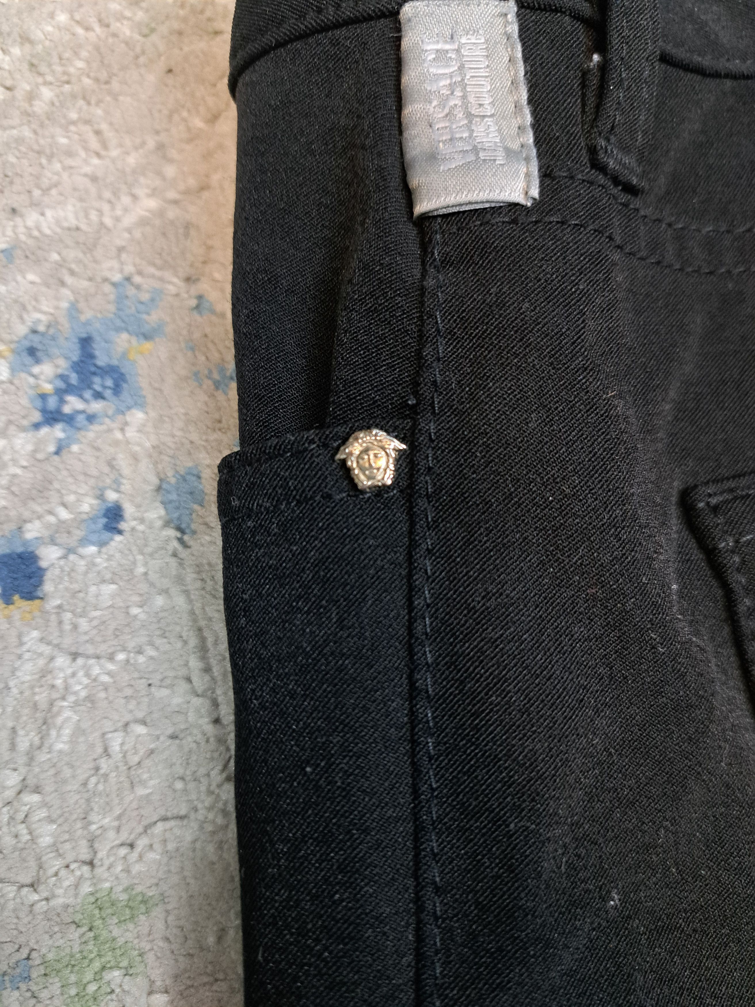 Versace Versace Straight Fit Wide Leg Suit Pants Medusa Head Luxury Size US 36 / EU 52 - 8 Thumbnail