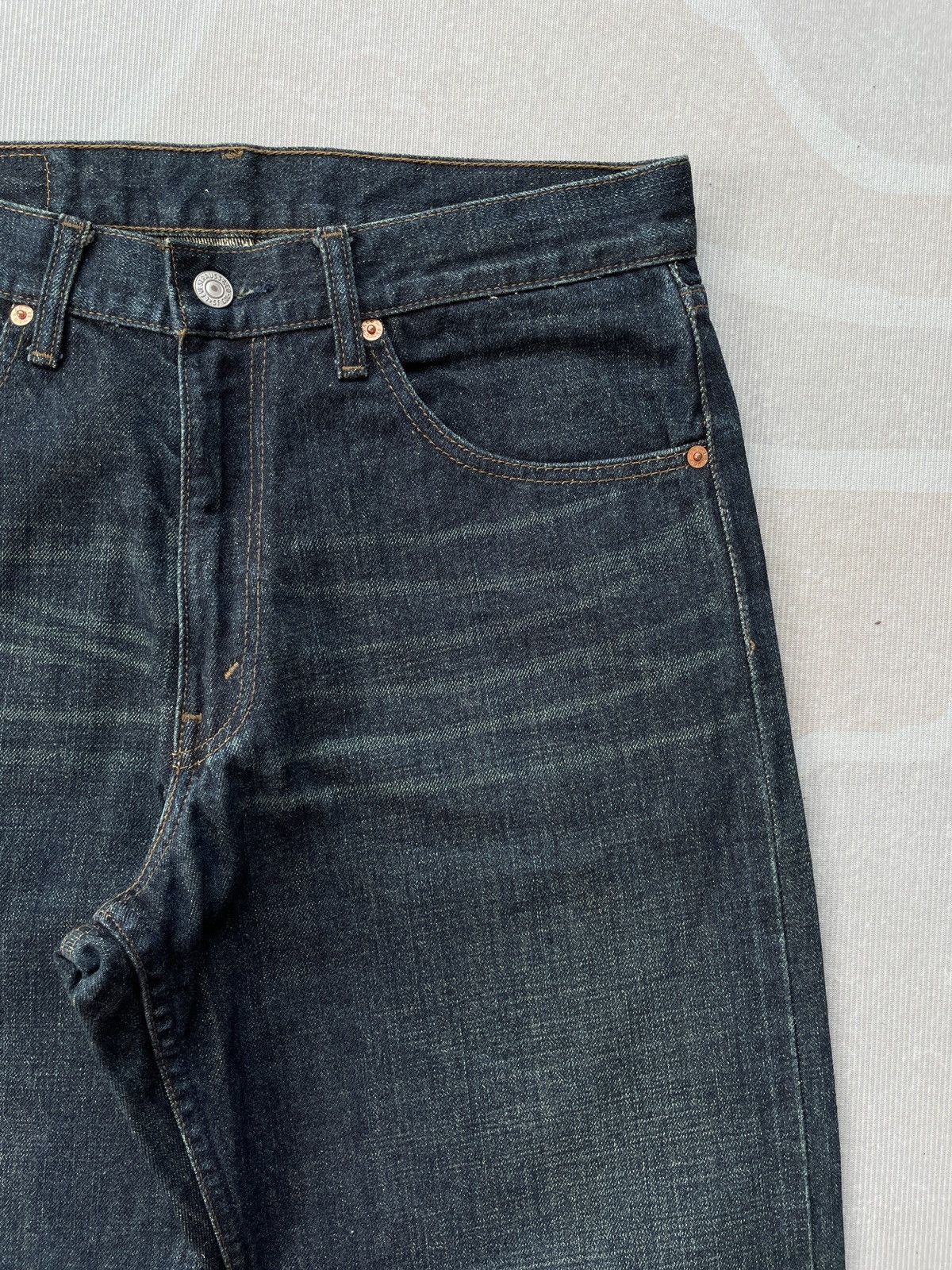 Le Grande Bleu (L.G.B.) Levis 539 Straight Jeans (LG131) Size US 31 - 1 Thumbnail