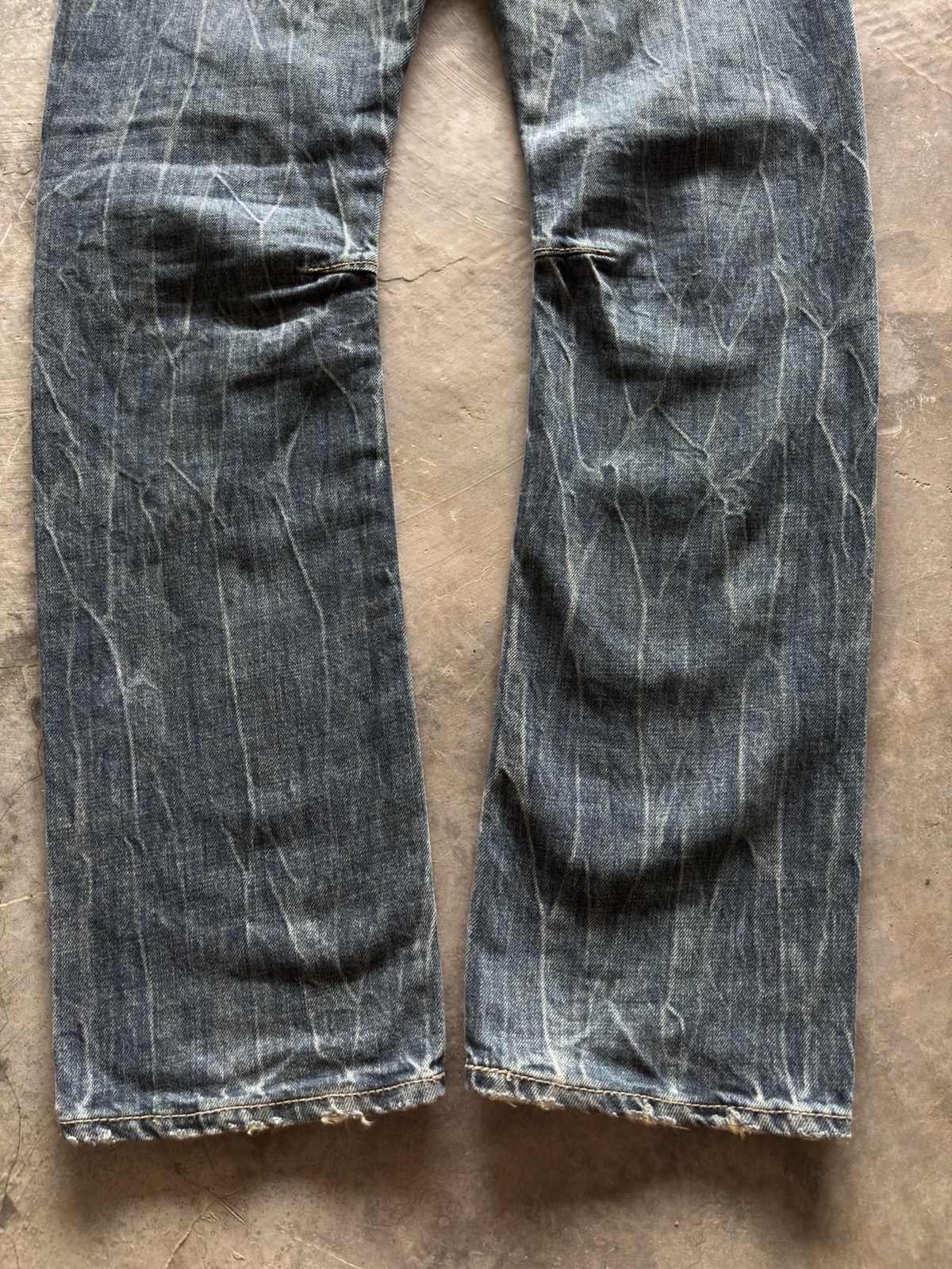 If Six Was Nine BACK VINTAGE japanese denim rusty washed punk grunge style Size US 32 / EU 48 - 16 Thumbnail