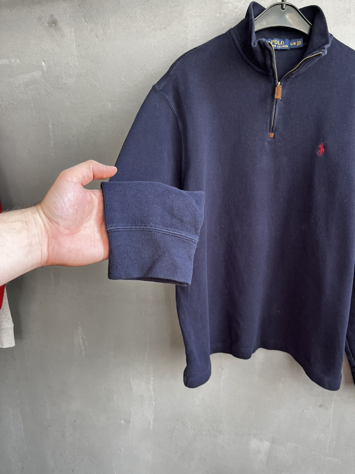 Polo Ralph Lauren × Ralph Lauren Polo Ralph Lauren zip sweater size L Size US L / EU 52-54 / 3 - 6 Thumbnail
