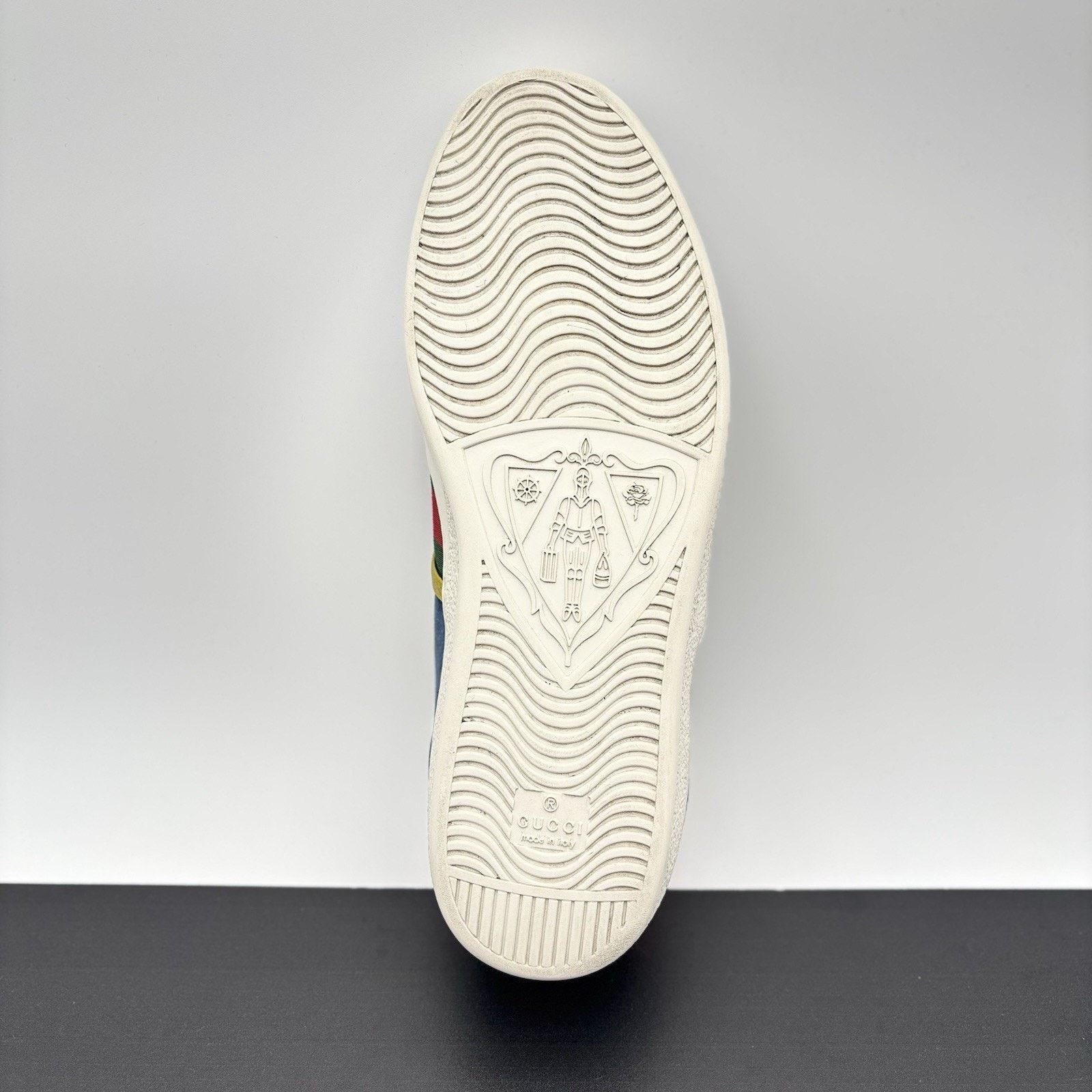 Gucci Gucci Ace ‘ Velvet Blue ‘ | GOOD CONDITION! Size US 9.5 / EU 42-43 - 17 Thumbnail