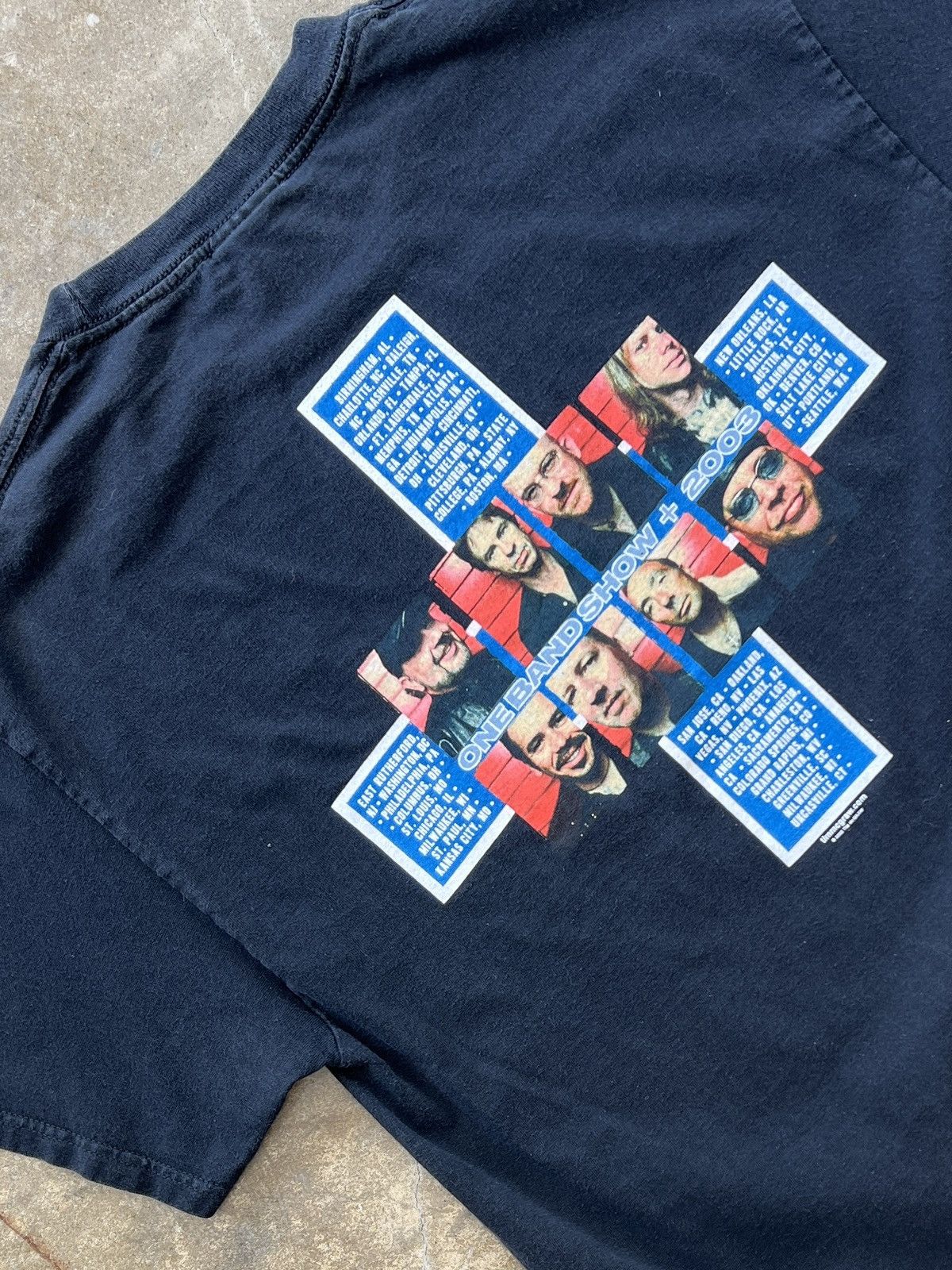 Band Tees Vintage 2003 Tim McGraw The Dancehall Doctors Tour Tee Large Size US L / EU 52-54 / 3 - 4 Thumbnail