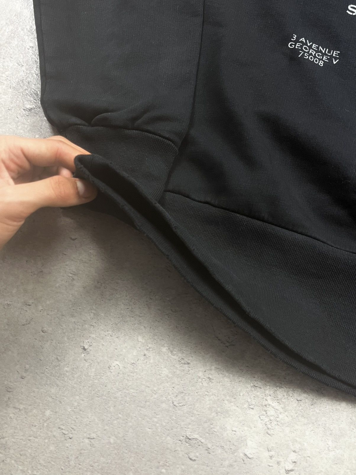 Givenchy Givenchy Save Your Souls Black Graphic Sweatshirt Mens M Size US M / EU 48-50 / 2 - 9 Thumbnail