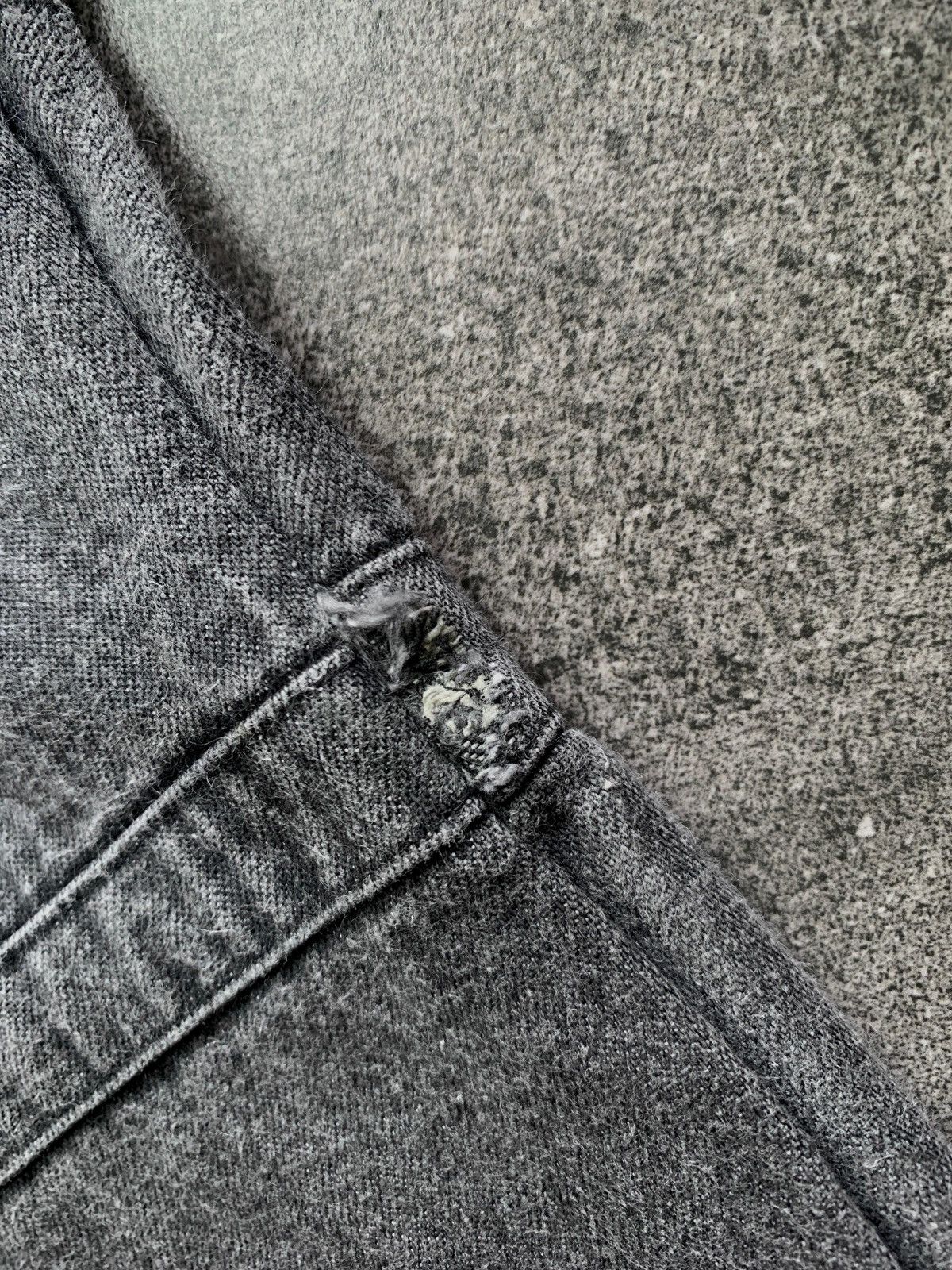 Raf Simons FREE TAX! SS05 History of My World Reconstructed Denim Jeans Size US 30 / EU 46 - 12 Thumbnail