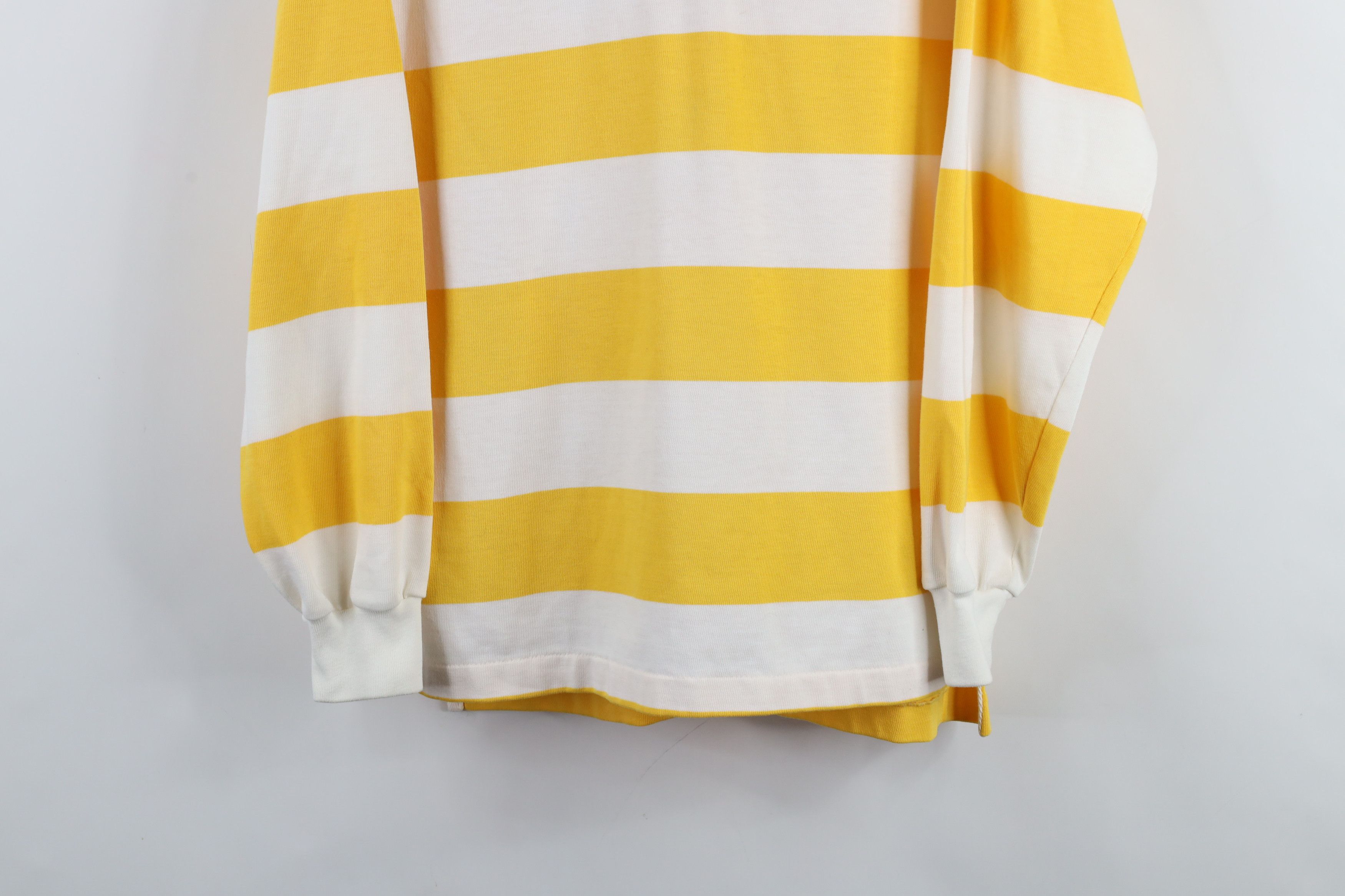 Vintage Vintage 70s 80s Streetwear Block Long Sleeve Rugby Polo Size US M / EU 48-50 / 2 - 3 Thumbnail