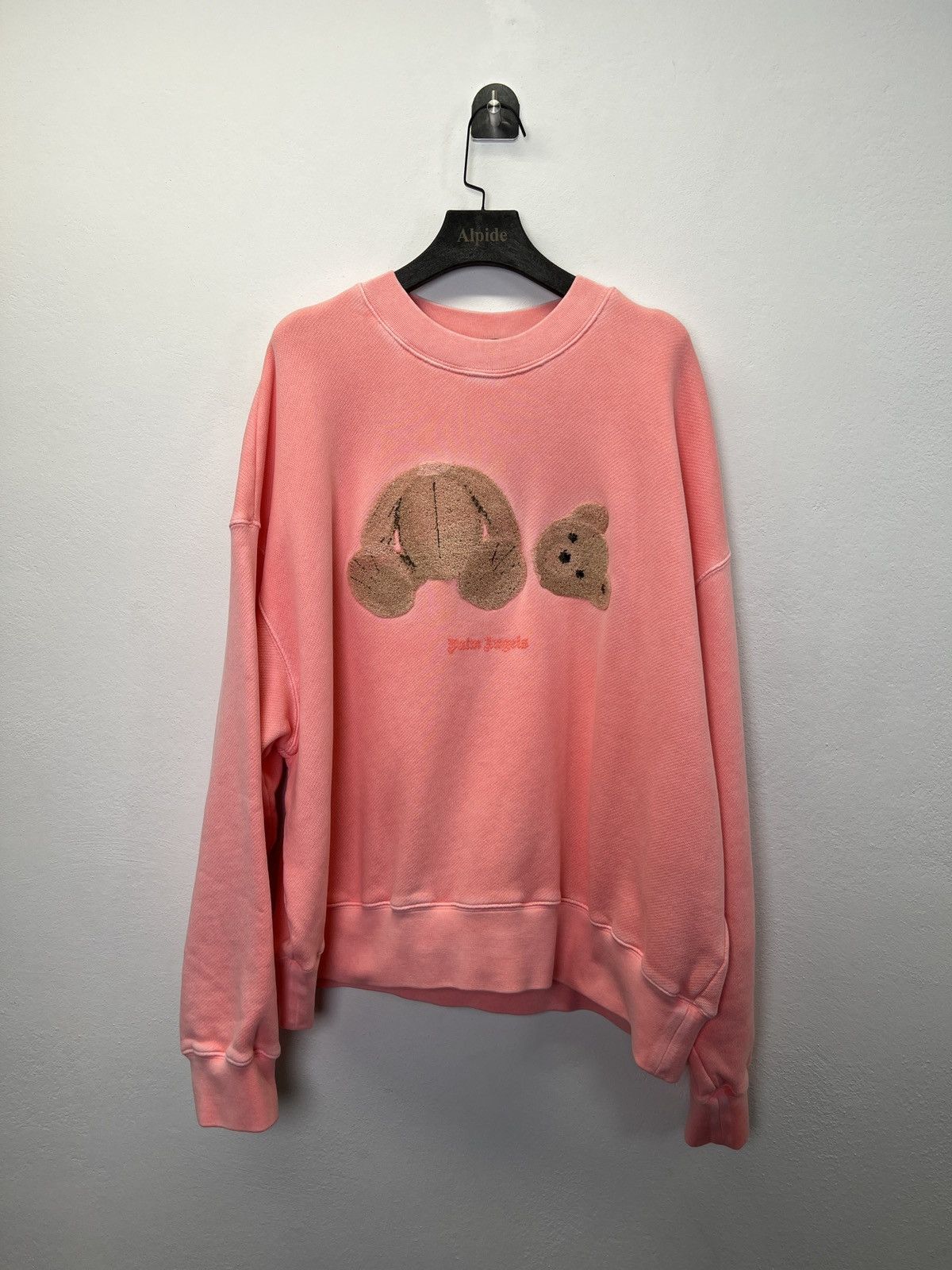 Palm Angels Palm Angels Teddy Stone Washed Sweatshirt Size US M / EU 48-50 / 2 - 1 Thumbnail