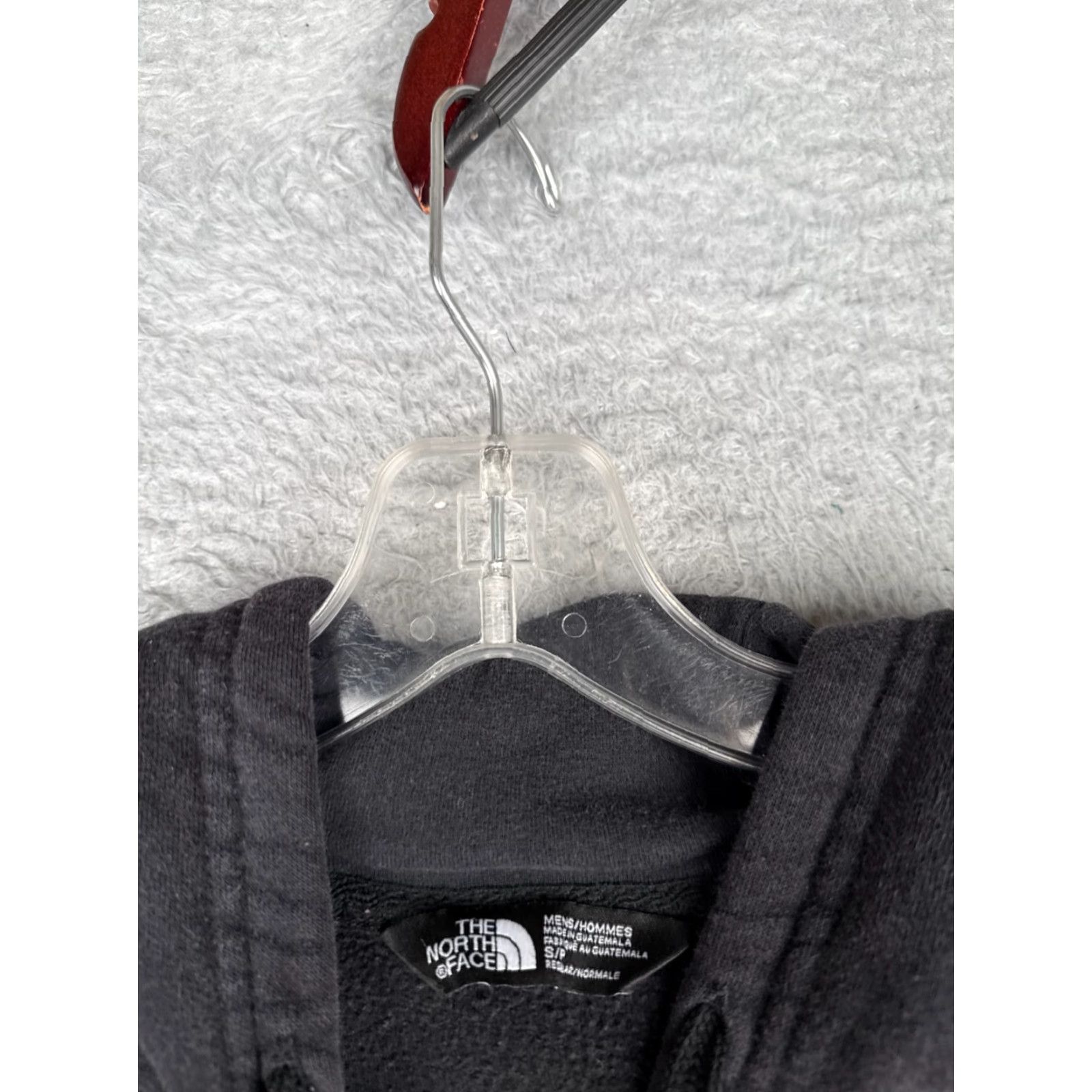 The North Face The North Face Mens Hoodie Shirt Black Small Sweatshirt Pullover Front Pocket Cotton Blend Lightweight Crew Neck Zip Front Pocket Regular Fit Size US S / EU 44-46 / 1 - 7 Thumbnail