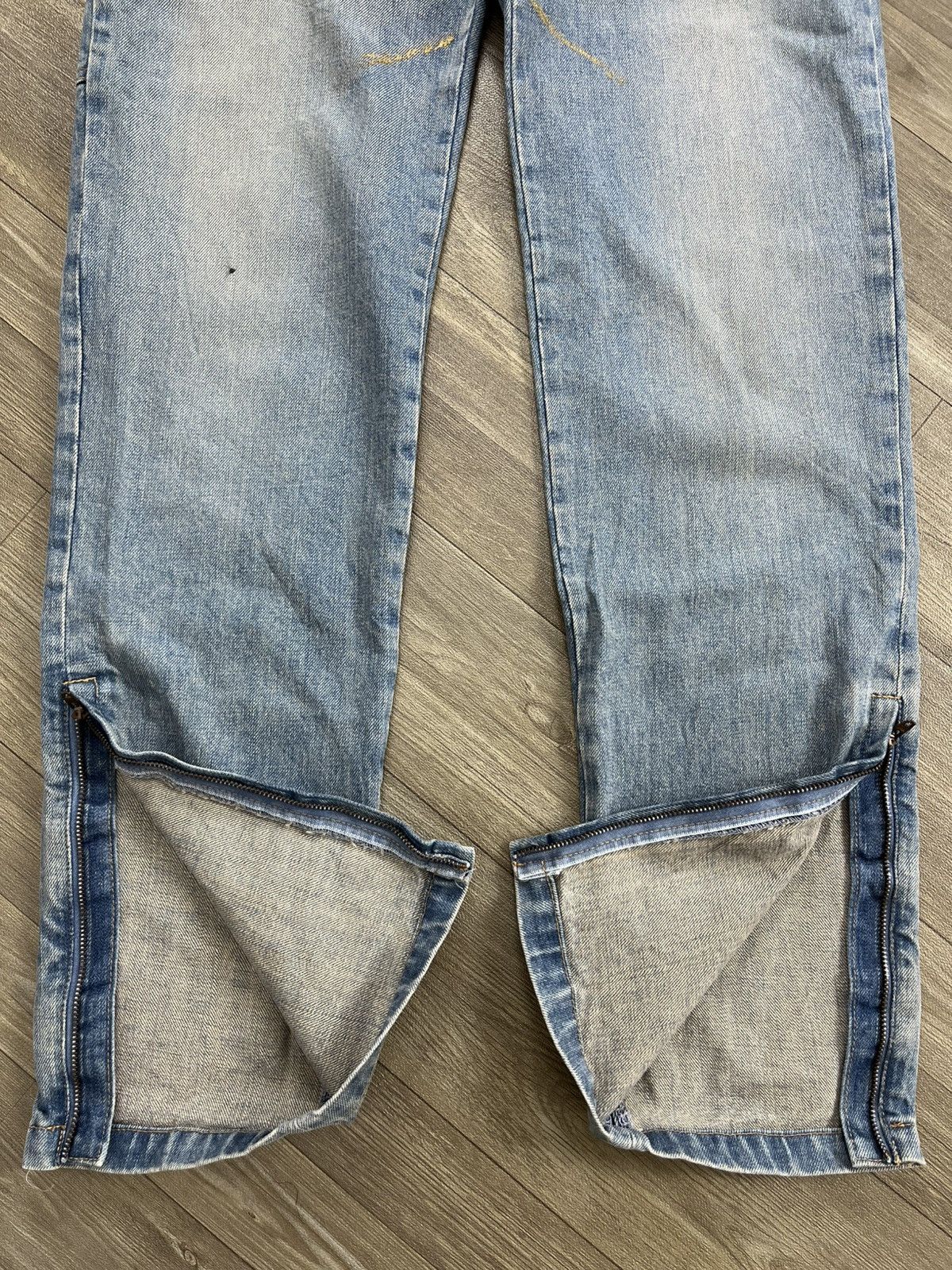 Issey Miyake Tsumori Chisato Issey Miyake Carpenter Zip Up Ankle Jeans Size US 30 / EU 46 - 9 Thumbnail