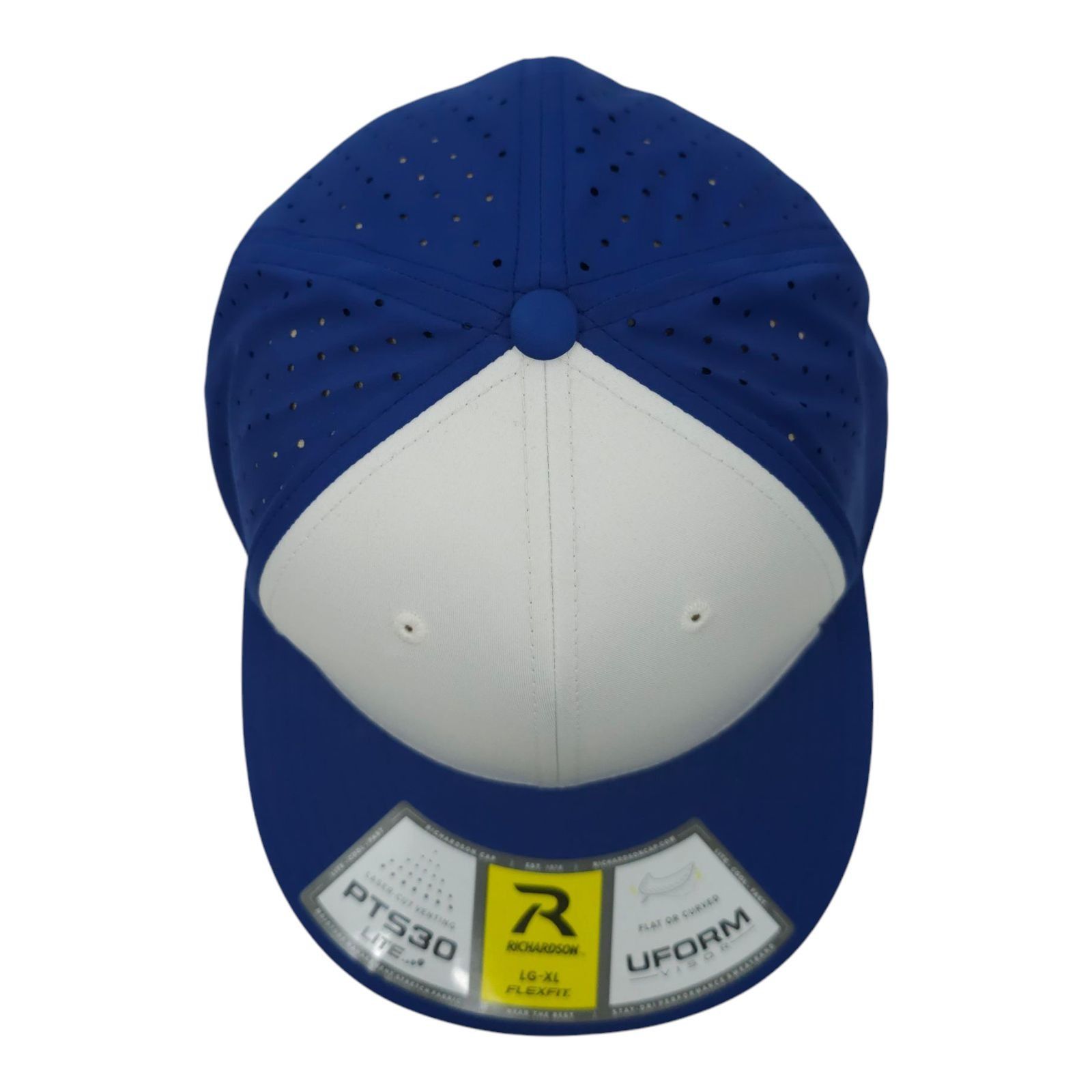Richardson Richardson PTS30 Uform Visor Flexfit L/XL Vent Back Cap Hat Size ONE SIZE - 6 Thumbnail
