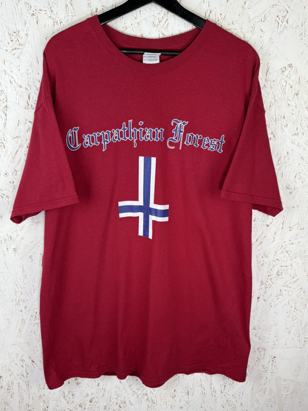 Band Tees 00s Vintage Carpathian Forest 2005 Black Metal T-Shirt Size US XL / EU 56 / 4 - 1 Thumbnail