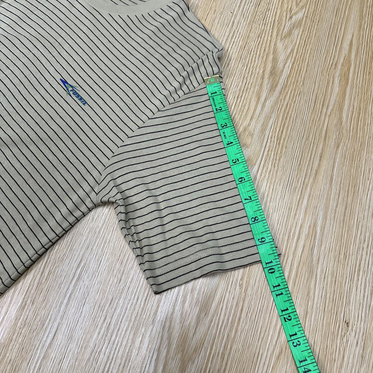Fossil 80s Fossil Stripe Vintage TShirt A859 Size US M / EU 48-50 / 2 - 7 Thumbnail