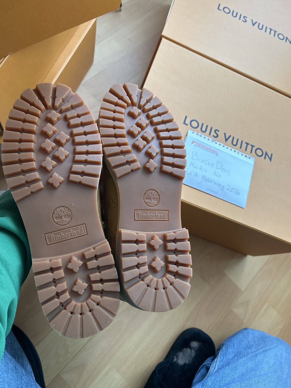 Louis Vuitton Louis Vuitton x Timberland US 10 Size US 10 / EU 43 - 8 Thumbnail