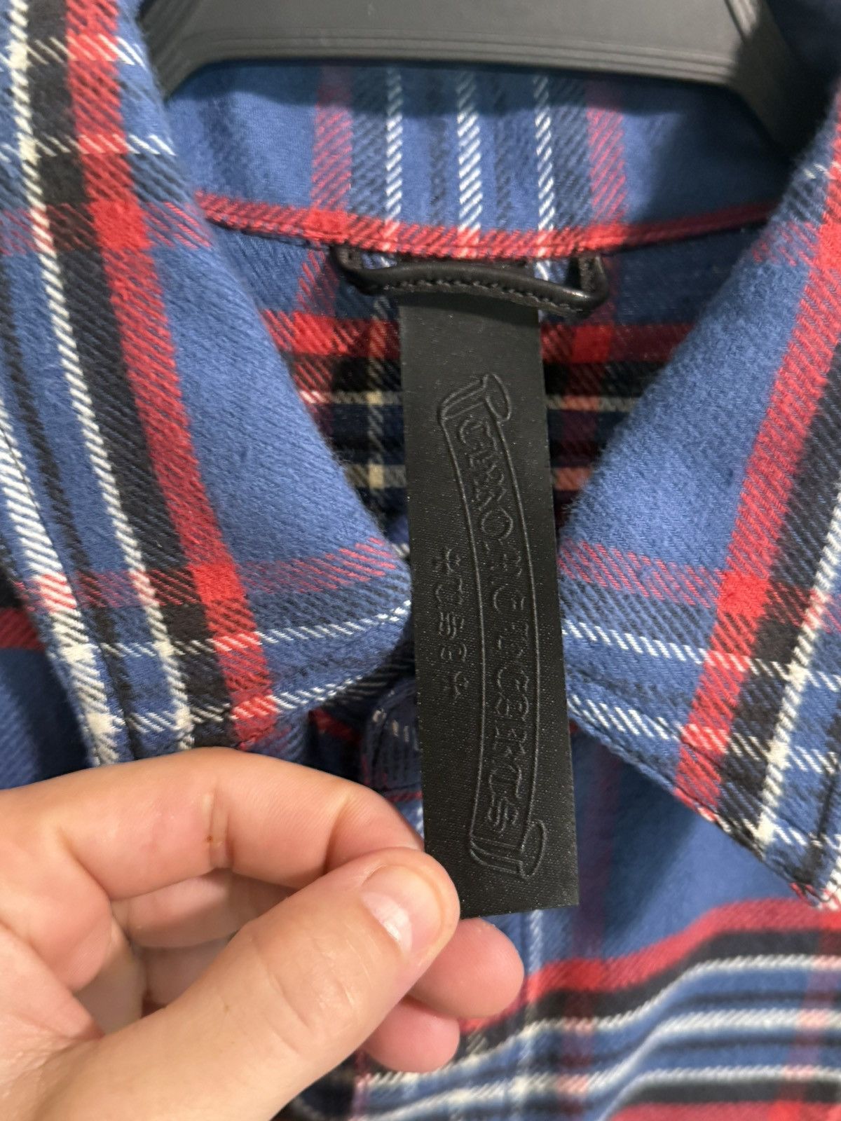 Chrome Hearts Chrome Hearts Flannel Work Dog Shirt Size US XS / EU 42 / 0 - 6 Thumbnail