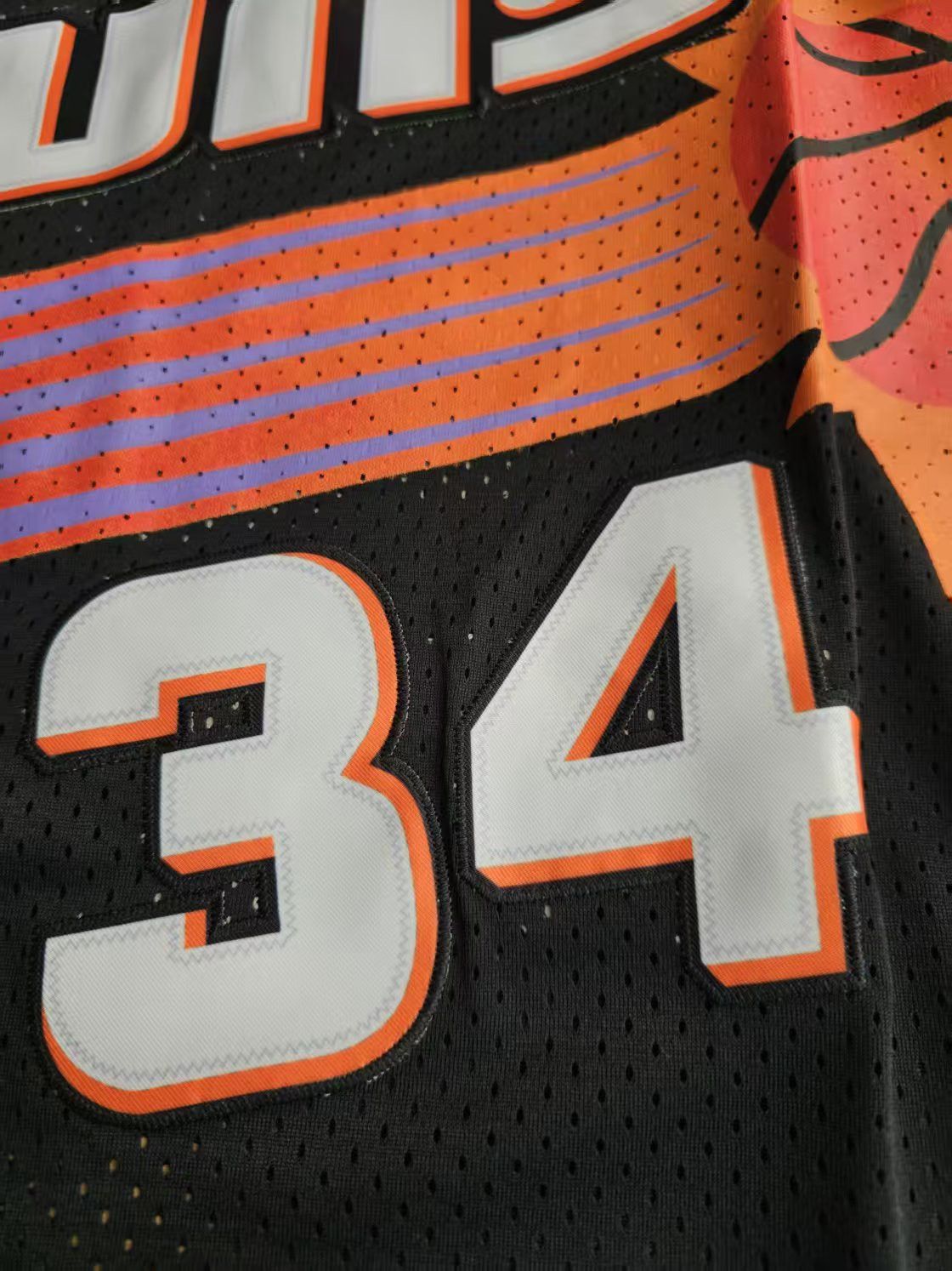NBA Phoenix Suns #34 Charles Barkley Jersey Black Size US M / EU 48-50 / 2 - 4 Thumbnail