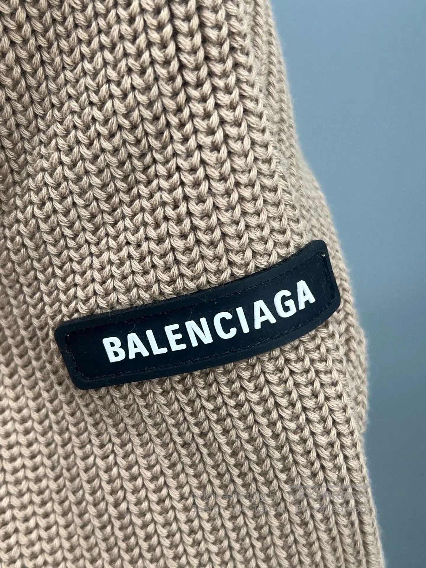 Balenciaga balenciaga beige double-layer long sleeve knit top. Size US M / EU 48-50 / 2 - 3 Thumbnail