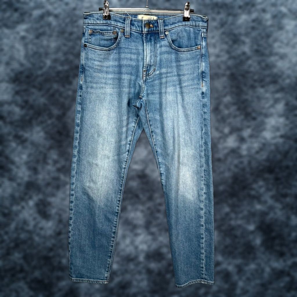Madewell Madewell Jeans Slim 29x30 Light Wash Denim 5-Pocket Regular Women’s Straight Jeans Size 29" - 1 Thumbnail