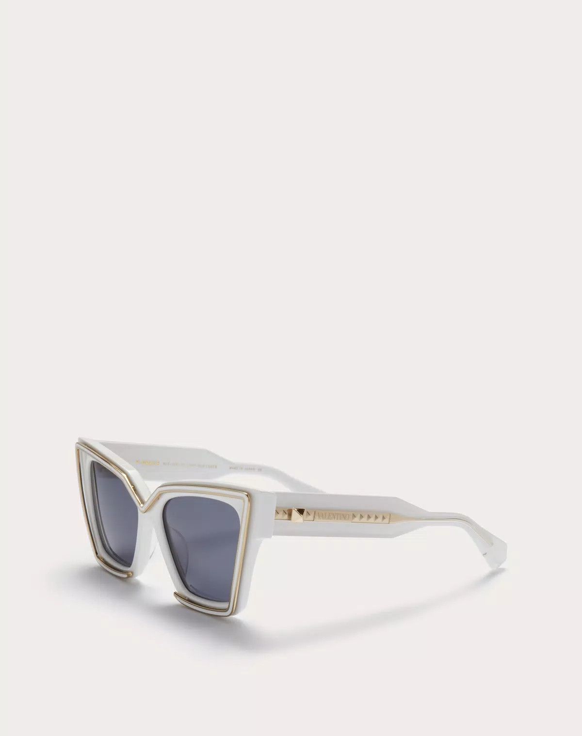 Valentino oc11z0725 Size: 54/ Cateye Acetate Frame in White Size ONE SIZE - 2 Thumbnail