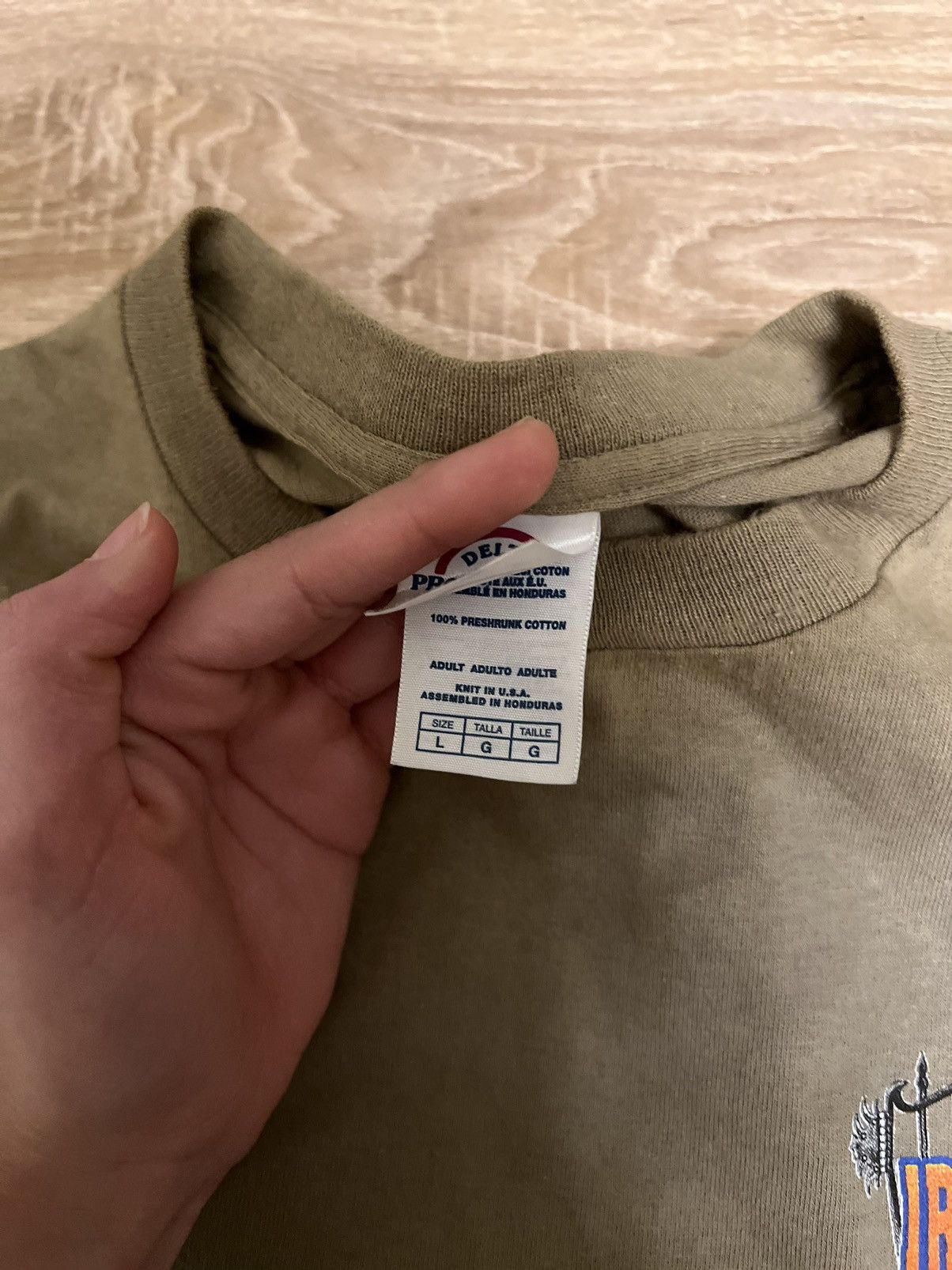 Band Tees × Vintage Vintage iron gate saloon t shirt Size US L / EU 52-54 / 3 - 5 Thumbnail
