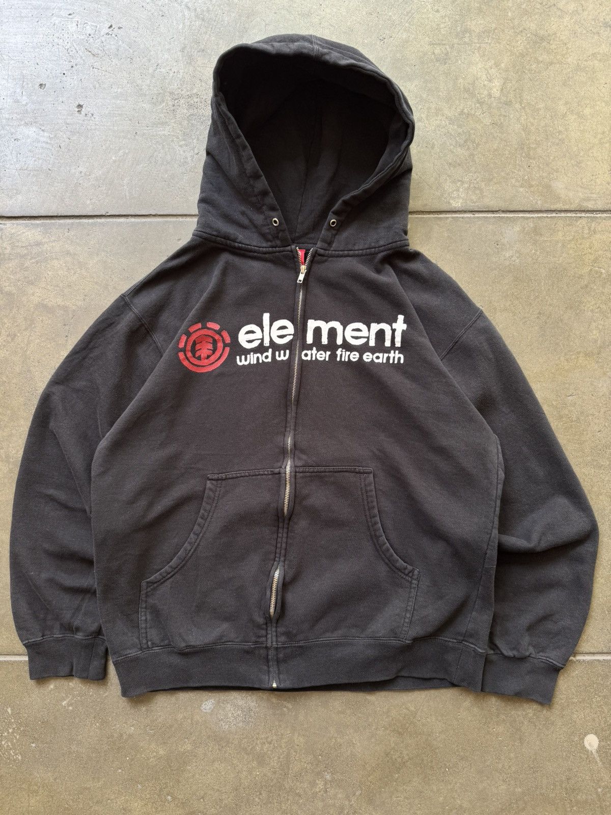 Vintage Y2K ‘00s Element Zip Up Hoodie Bam Margera JNCO Ed Hardy Size US S / EU 44-46 / 1 - 1 Thumbnail
