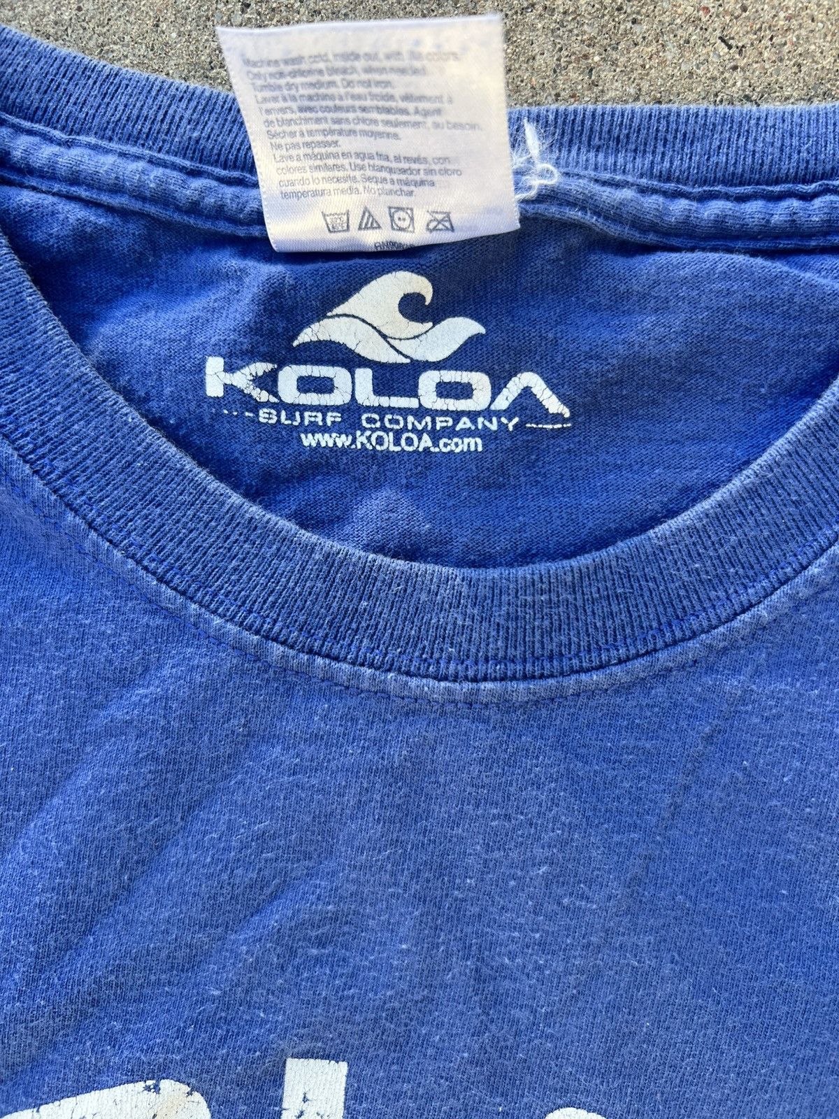 Vintage Vintage koloa surf company t shirt Size US XXL / EU 58 / 5 - 2 Thumbnail