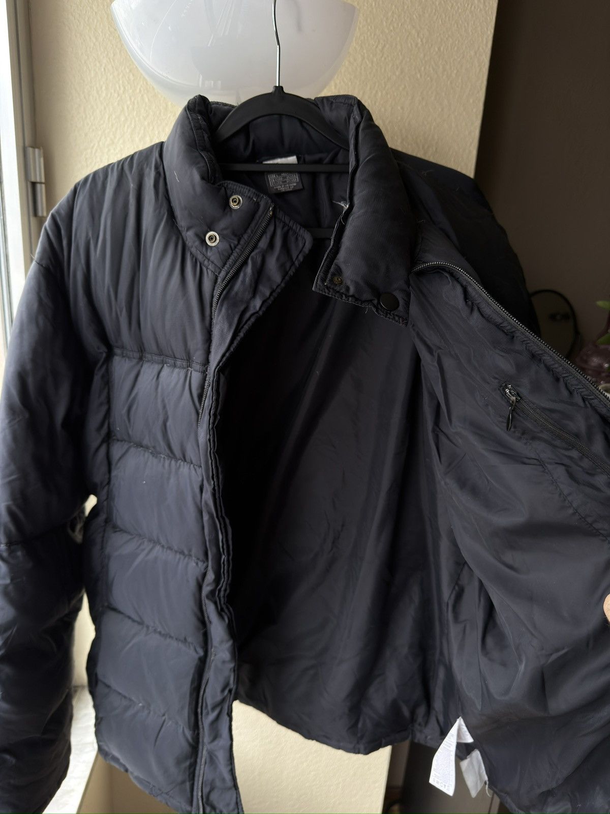 Vintage Nike vintage black down jacket puffer Size US L / EU 52-54 / 3 - 5 Thumbnail