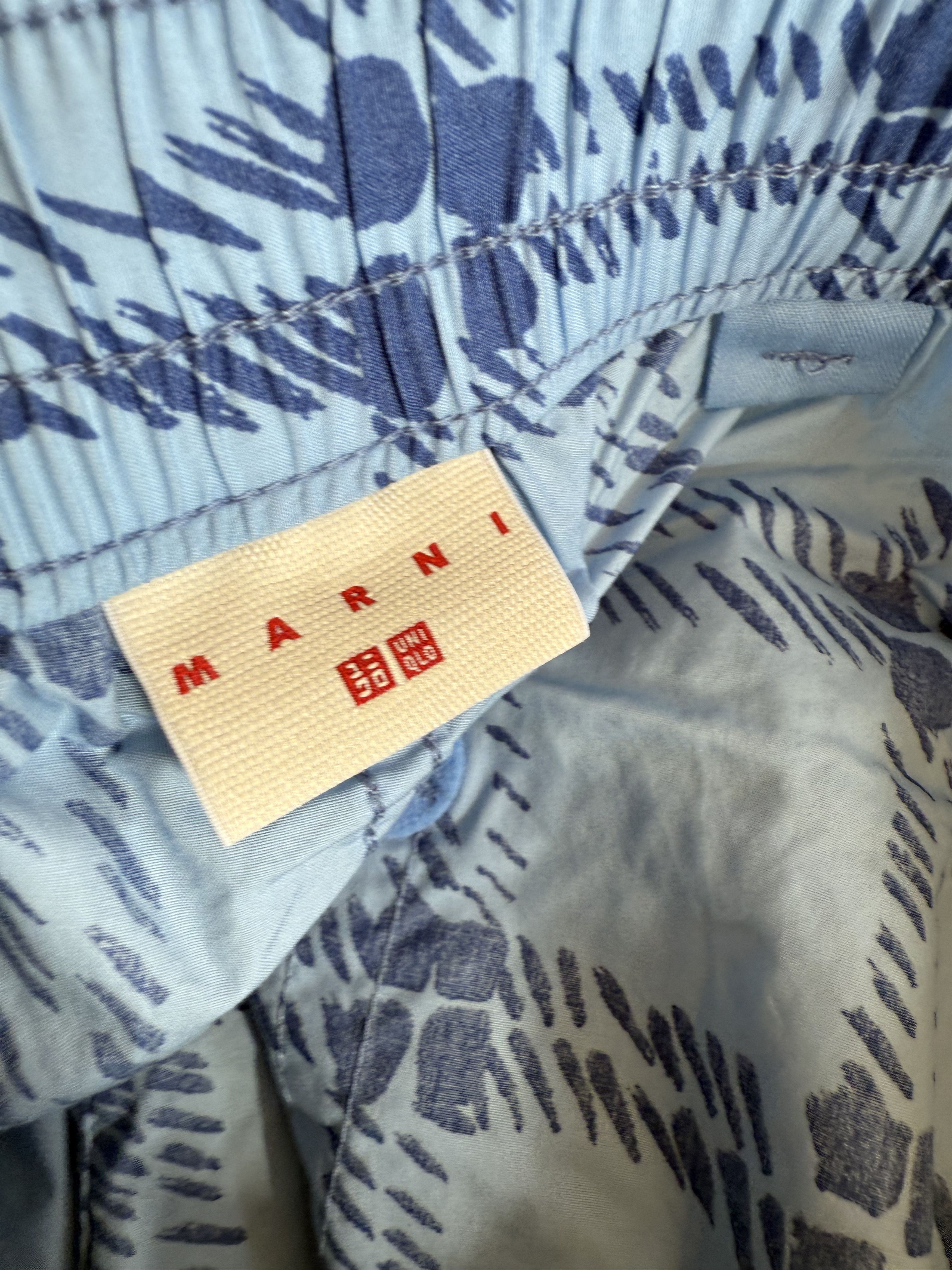 Marni × Uniqlo Marni x Uniqlo Wide Fit Pleated Relaxed Trouser Size US 32 / EU 48 - 8 Thumbnail