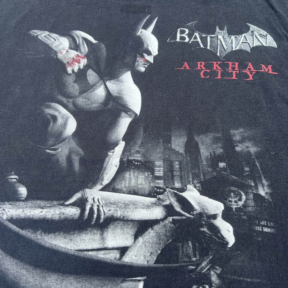 The Game Vintage Y2K Batman Arkham City 2XL Faded PlayStation Xbox Size US XXL / EU 58 / 5 - 3 Thumbnail