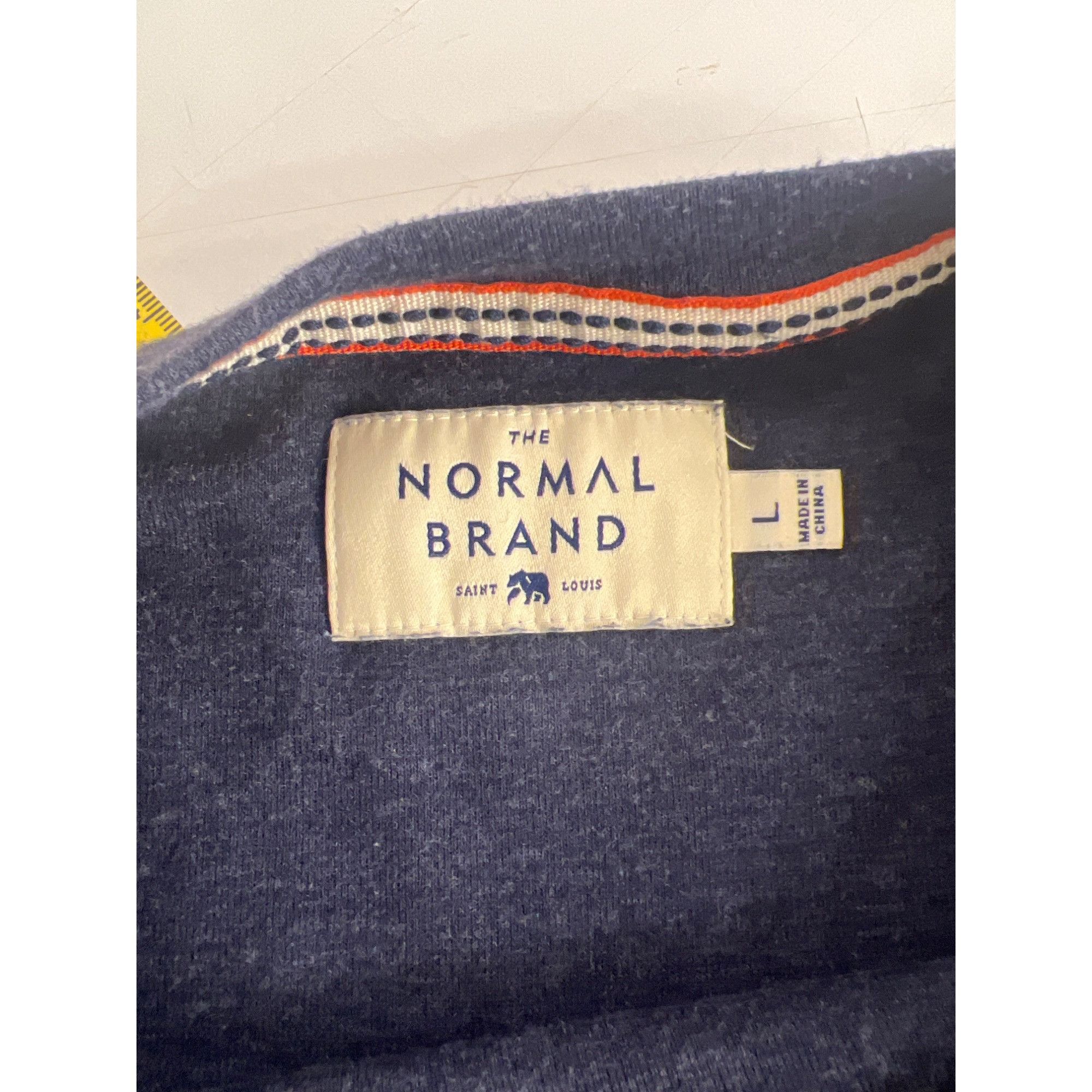 Other The Normal Brand Mens Navy Long Sleeve Crewneck Sweatshirt S Size US L / EU 52-54 / 3 - 4 Thumbnail