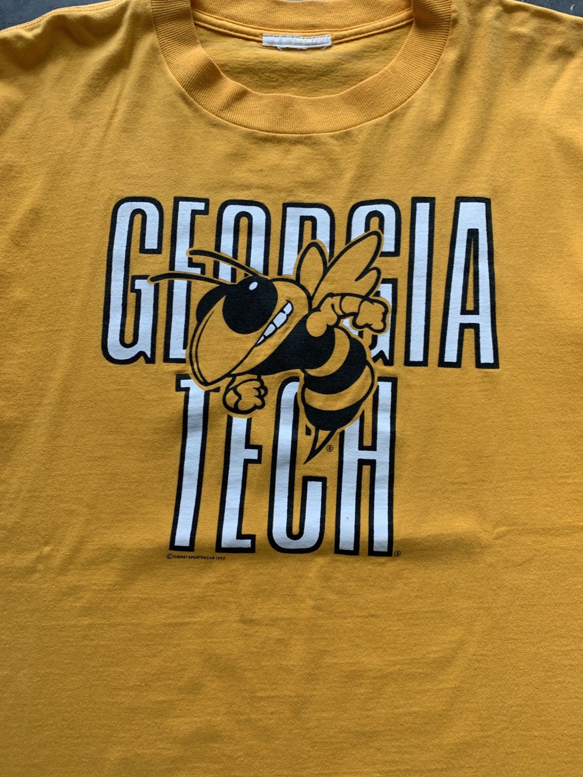Vintage Crazy Vintage 90s Georgia Tech Graphic Tee Oversized Single Size US XL / EU 56 / 4 - 2 Thumbnail