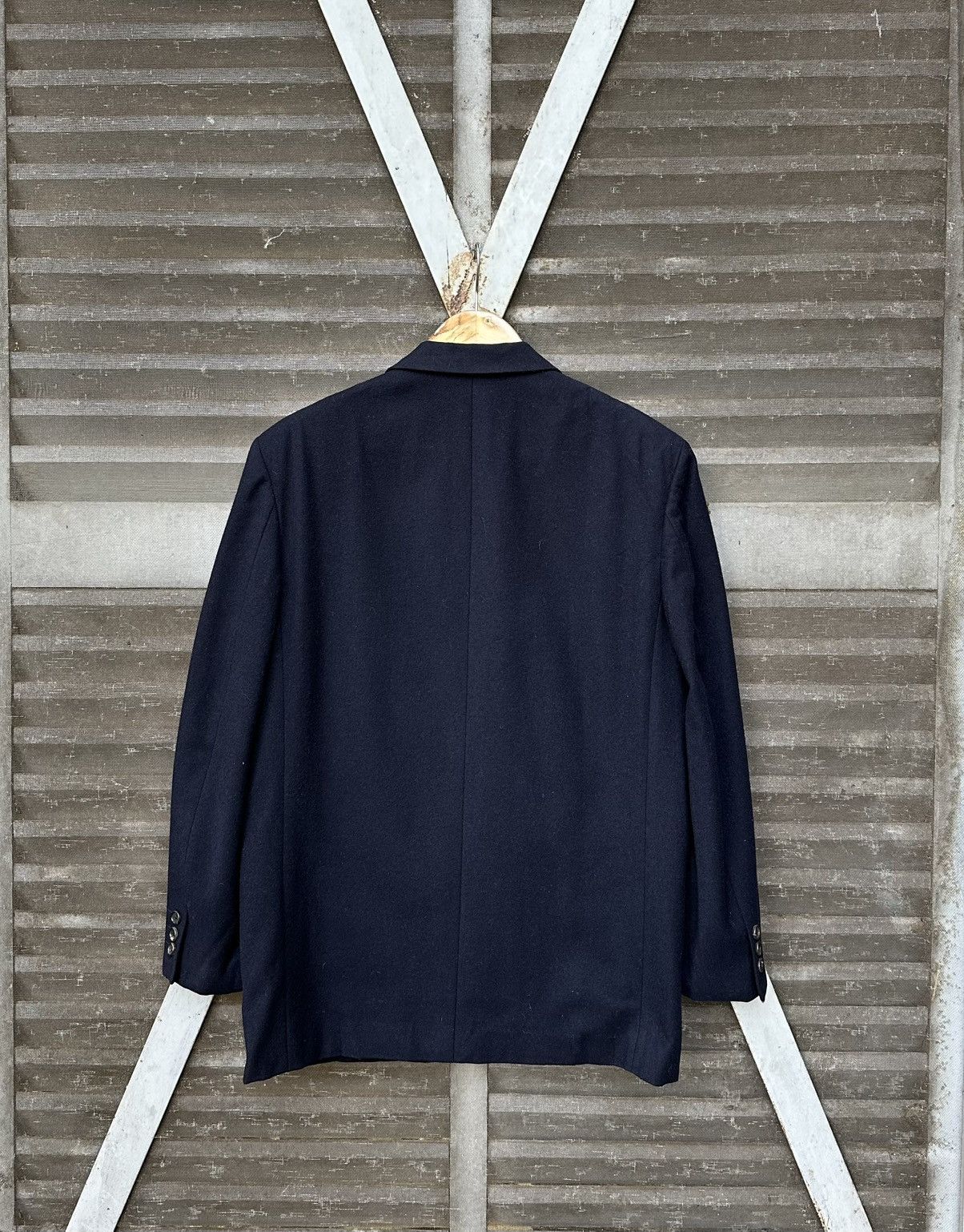 Comme des Garcons 👹AD1988 Comme Des Garcons Homme Deux Wool Blazer Jacket Size US S / EU 44-46 / 1 - 10 Thumbnail