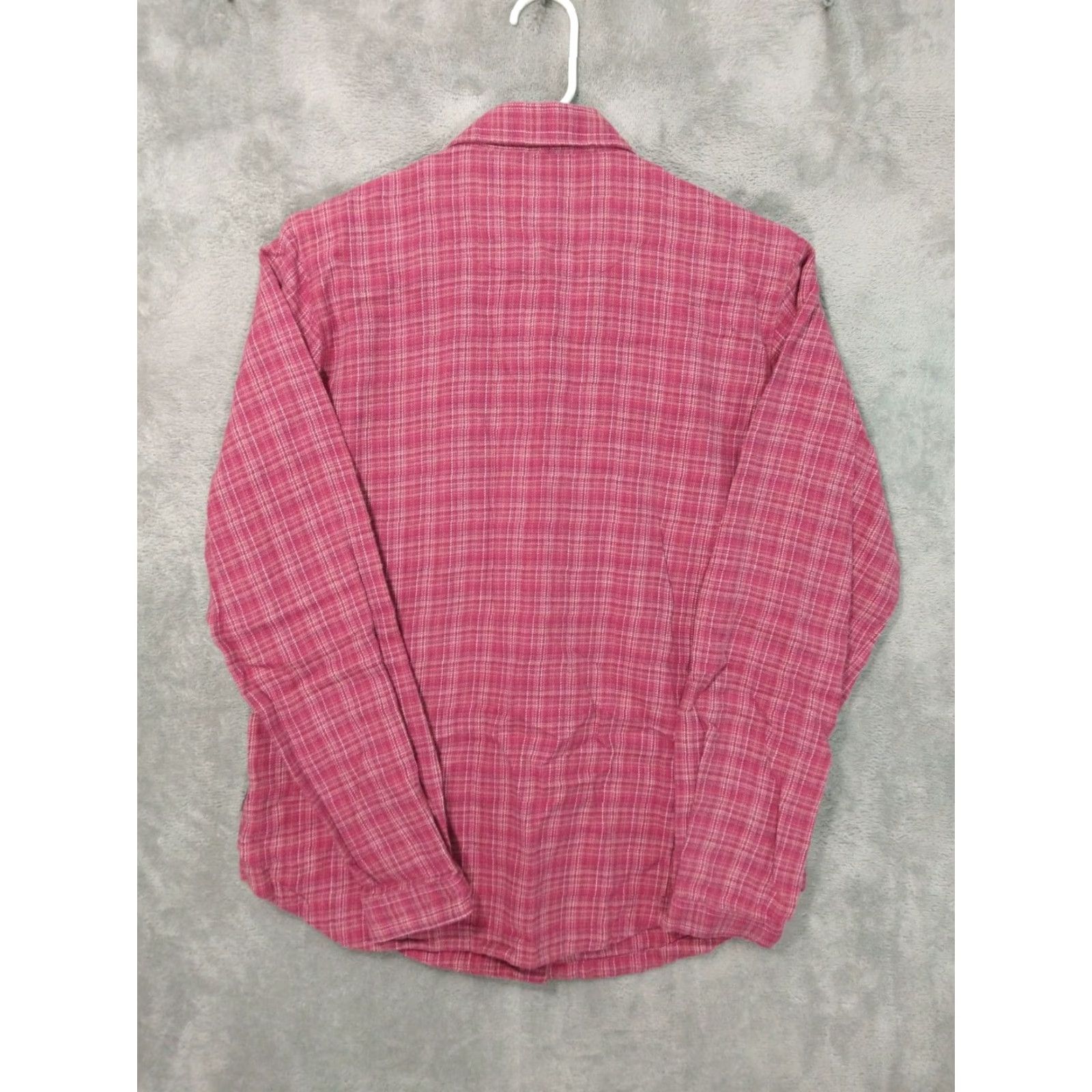Vintage Woolrich Shirt Womens XS Red Plaid Flannel Long Sleeve Button Down Cotton Size XS / US 0-2 / IT 36-38 - 2 Thumbnail