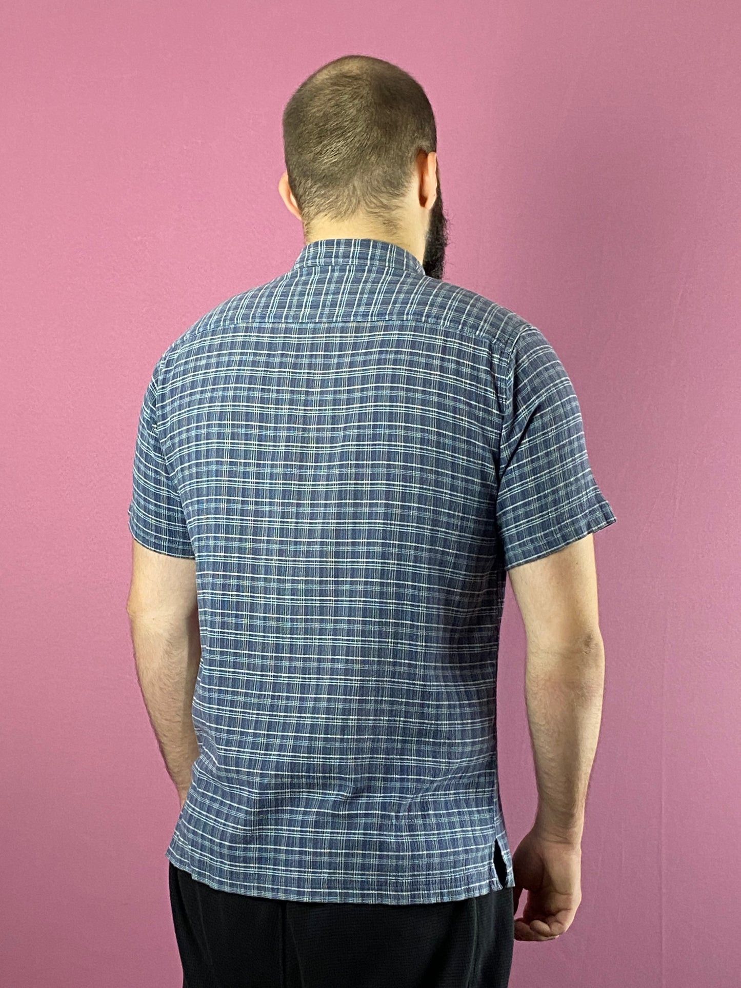 Patagonia × Vintage Patagonia Vintage Men's Trekking Plaid Short Sleeve Shirt -M Size US M / EU 48-50 / 2 - 3 Thumbnail