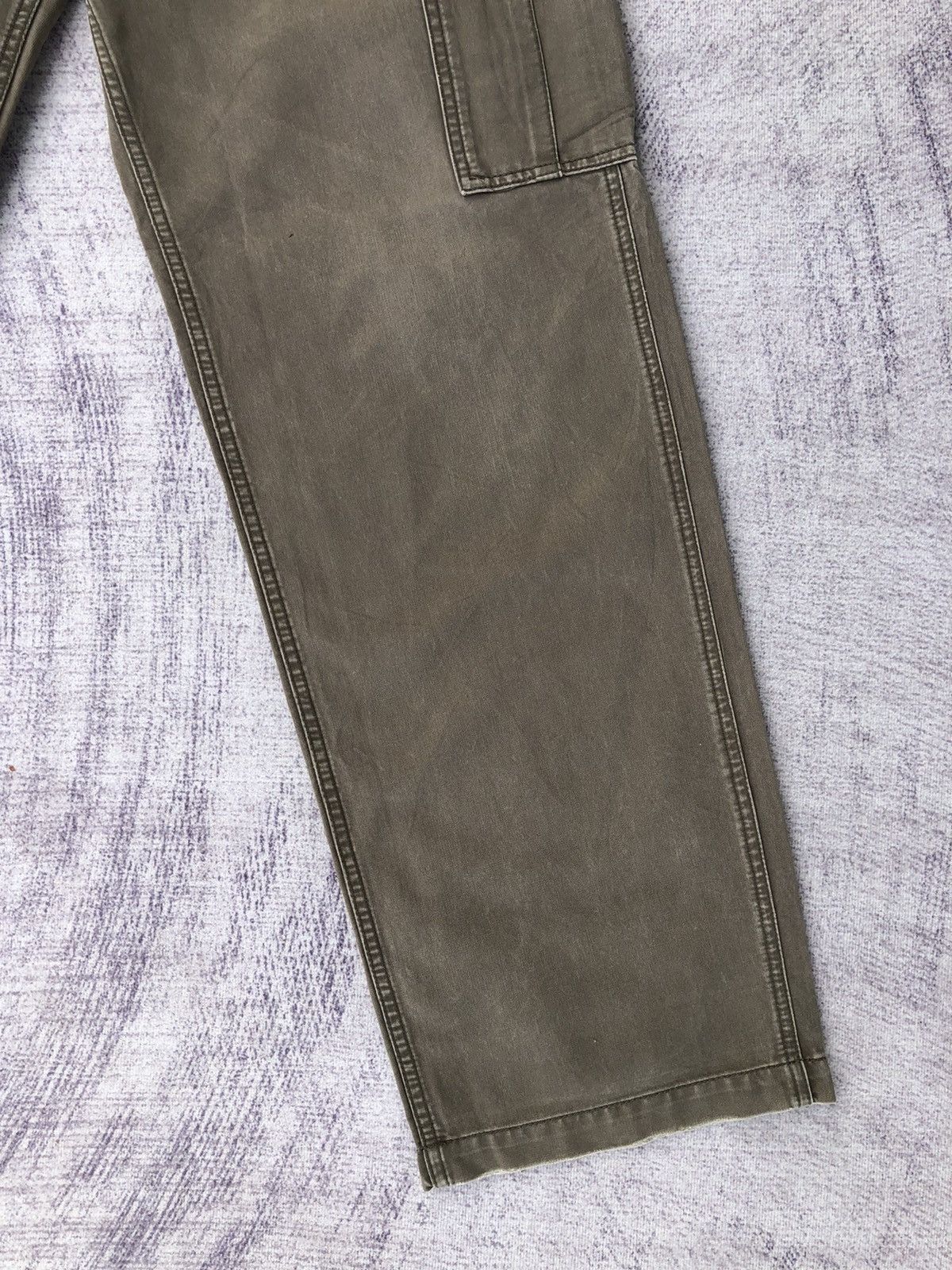 Japanese Brand × Olive × Oshkosh OshKosh Cargo Green Olive Style Multi-Pocket Pants Size US 31 - 4 Thumbnail