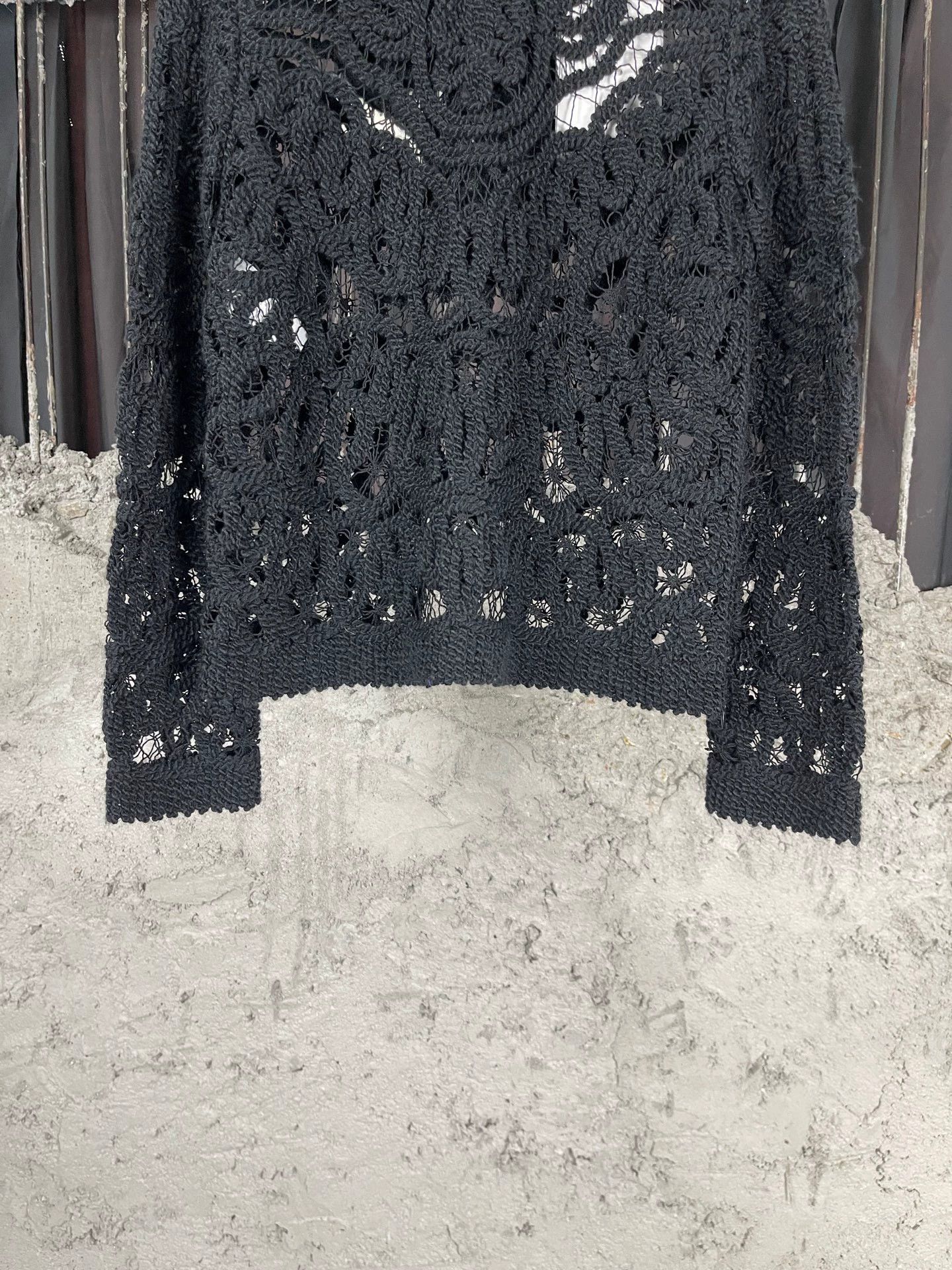 Dior Dior Cutout Knit Sweater Women's 36 New Size XS / US 0-2 / IT 36-38 - 4 Thumbnail