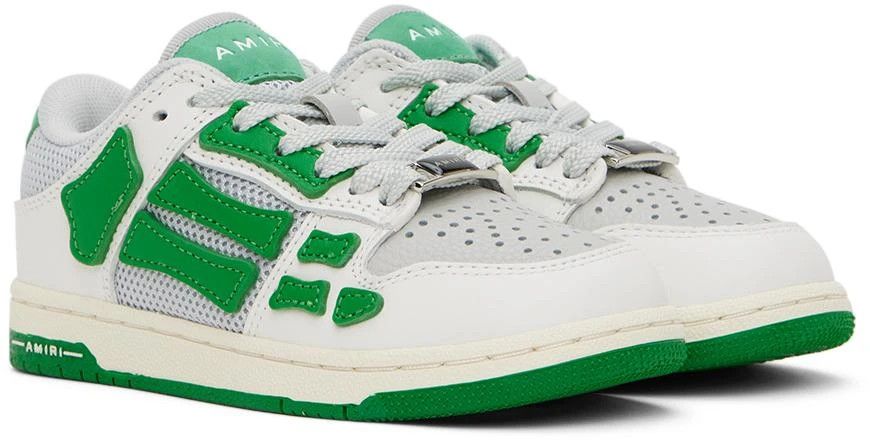 Amiri oc11z0325 KIDS Skelton Low-Top Sneakers in Multicolor Size US 5 / EU 37 - 4 Thumbnail