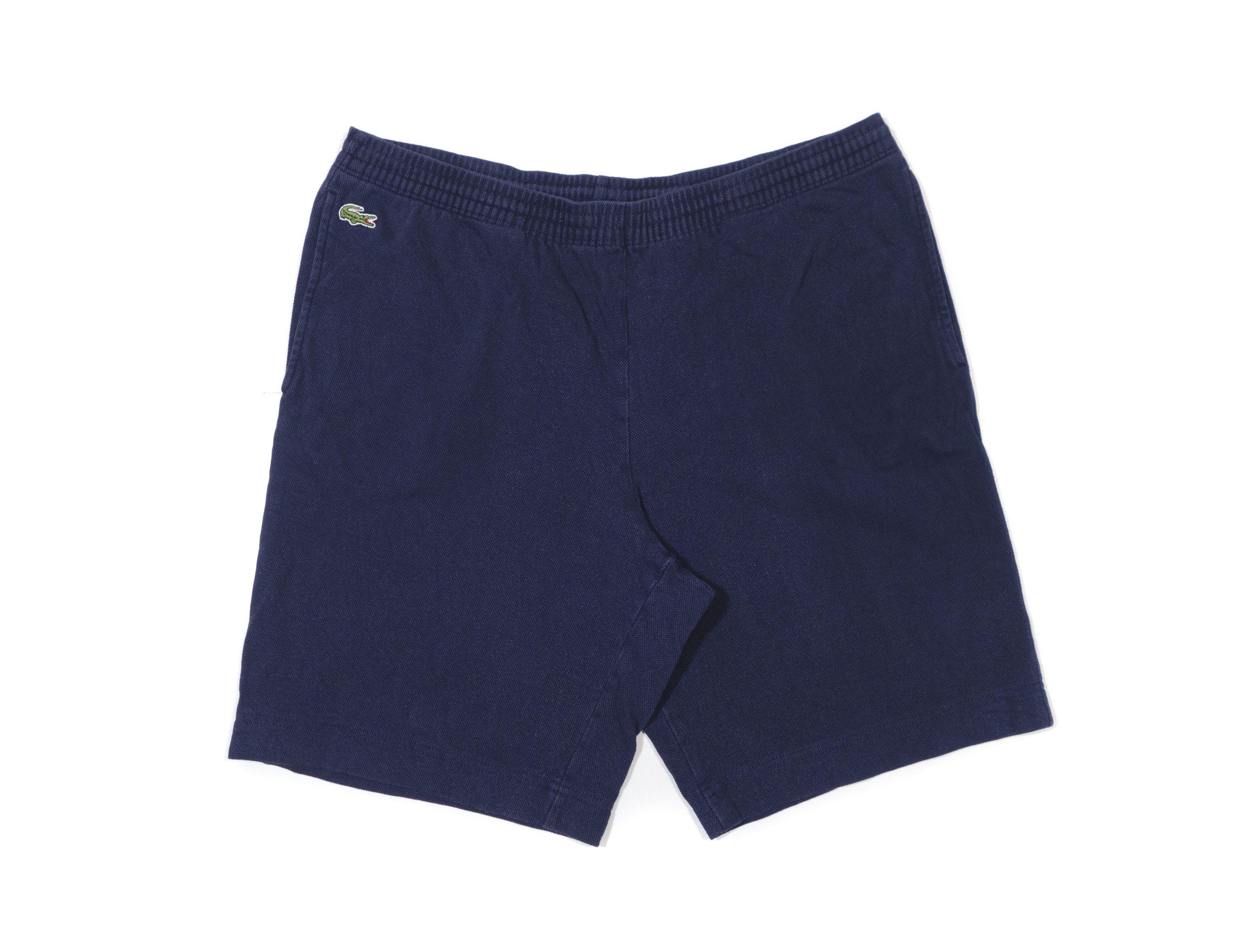 Lacoste 90S Logo Cotton Shorts Size US 34 / EU 50 - 1 Thumbnail