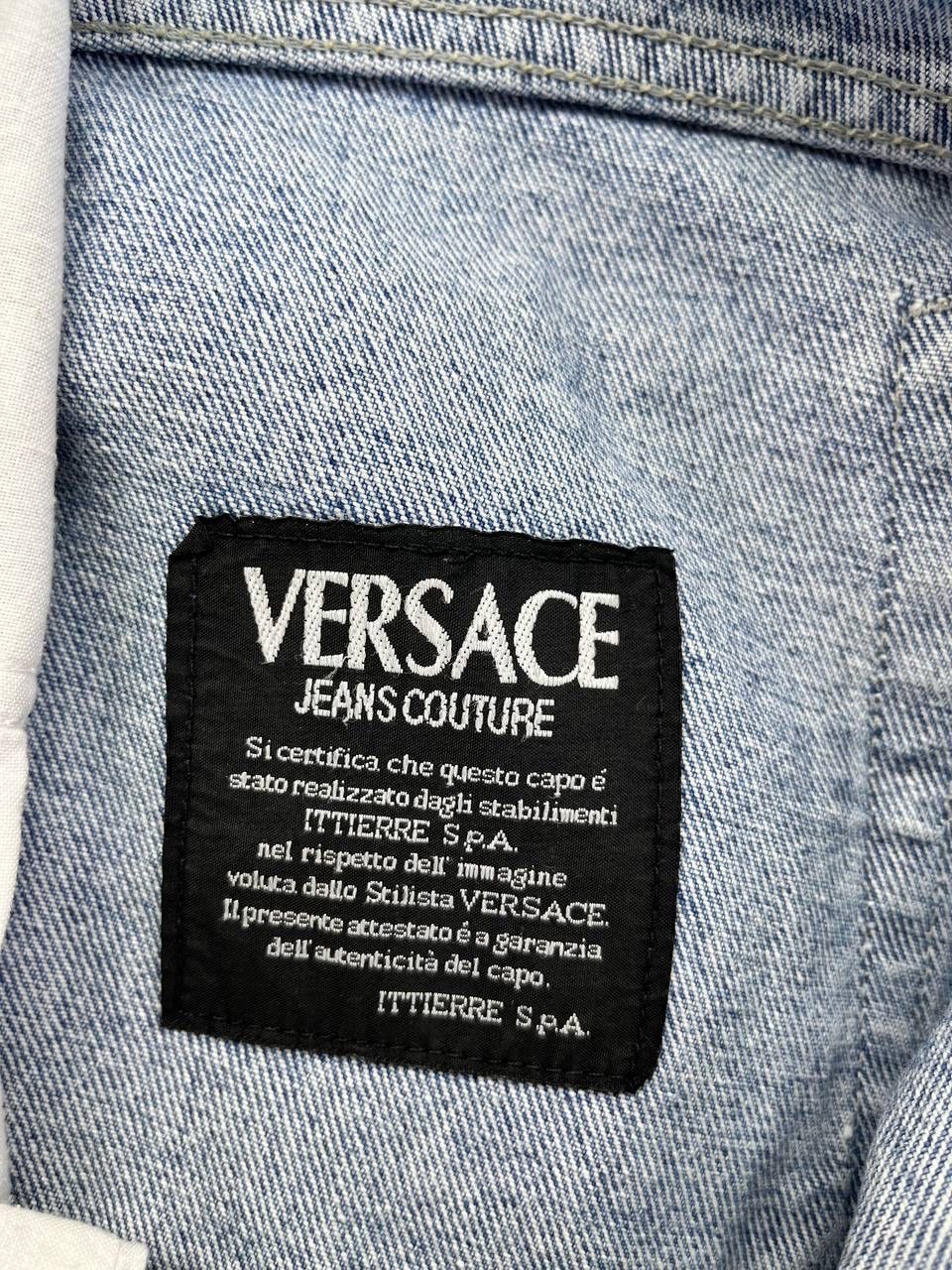 Versace Vintage Versace Luxury Jeans Denim Pants Size US 35 - 4 Thumbnail