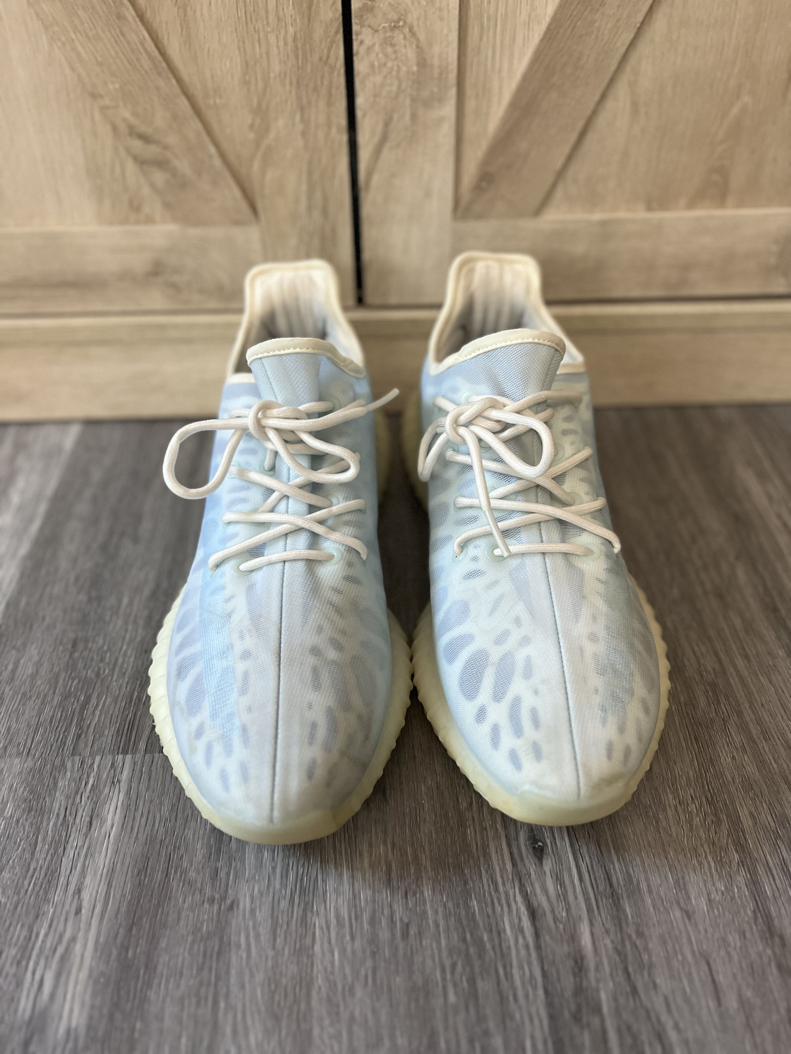 Adidas adidas Yeezy Boost 350 V2 Mono Ice Size US 12 / EU 45 - 3 Thumbnail