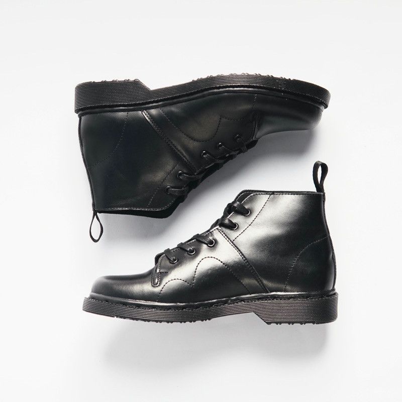 Rider Boot Co. Grant Monkey Boots Black Size US 10 / EU 43 - 4 Thumbnail