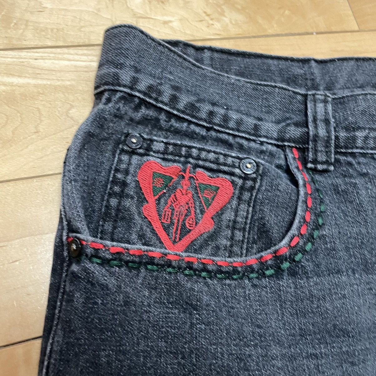 JNCO Baggy Gucci Custom Jeans Size US 35 - 4 Thumbnail