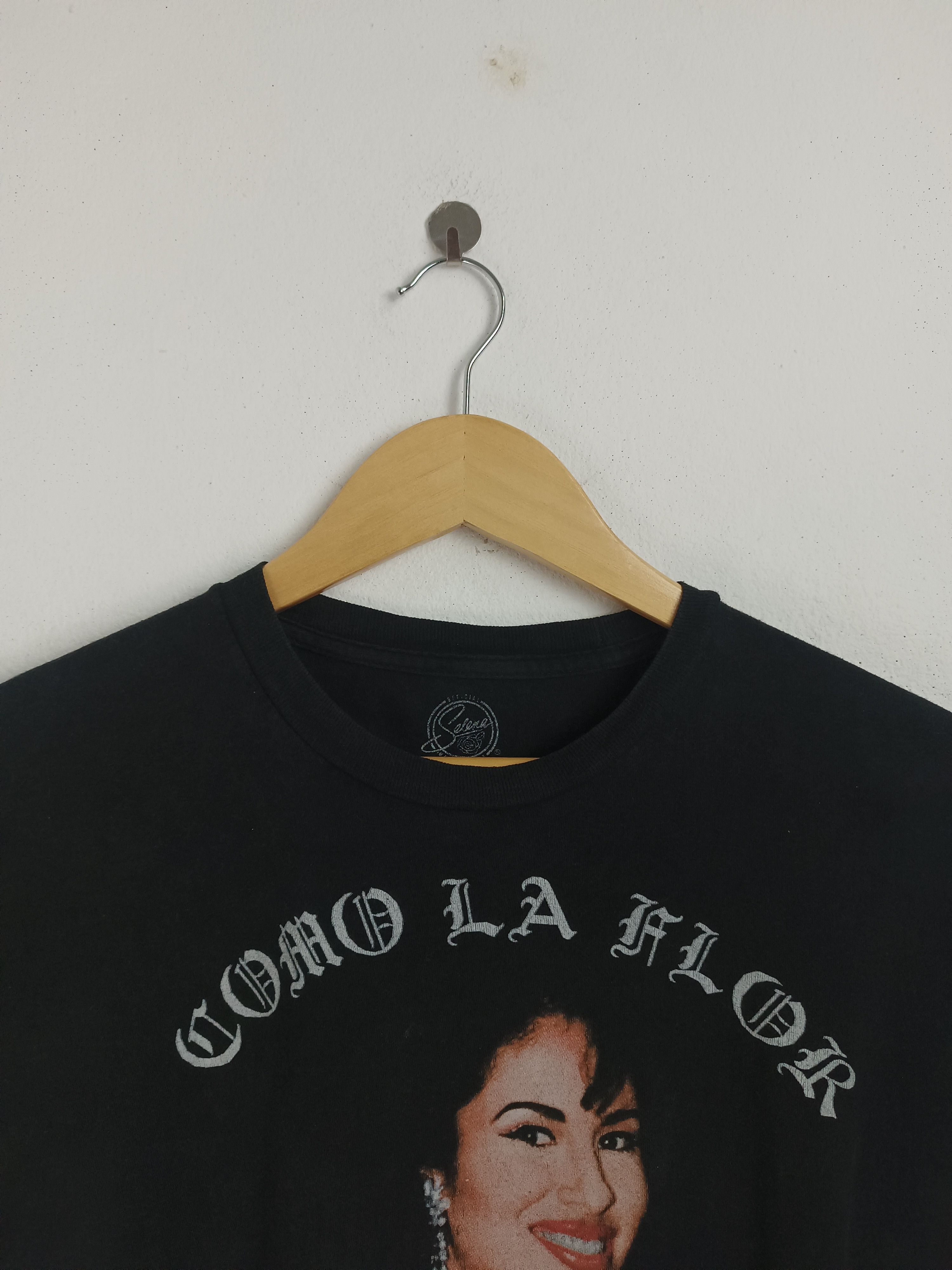 Rap Tees VINTAGE SELENA COMO LA FLOR TEE QUEEN AALIYAH BRITNEY Size US XL / EU 56 / 4 - 10 Thumbnail