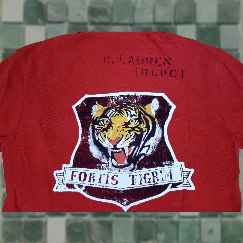 Ralph Lauren VINTAGE Ralph Lauren RL Naval Training Base Red Short Sleeve Polo Shirt SZ S Mens Size US S / EU 44-46 / 1 - 1 Thumbnail