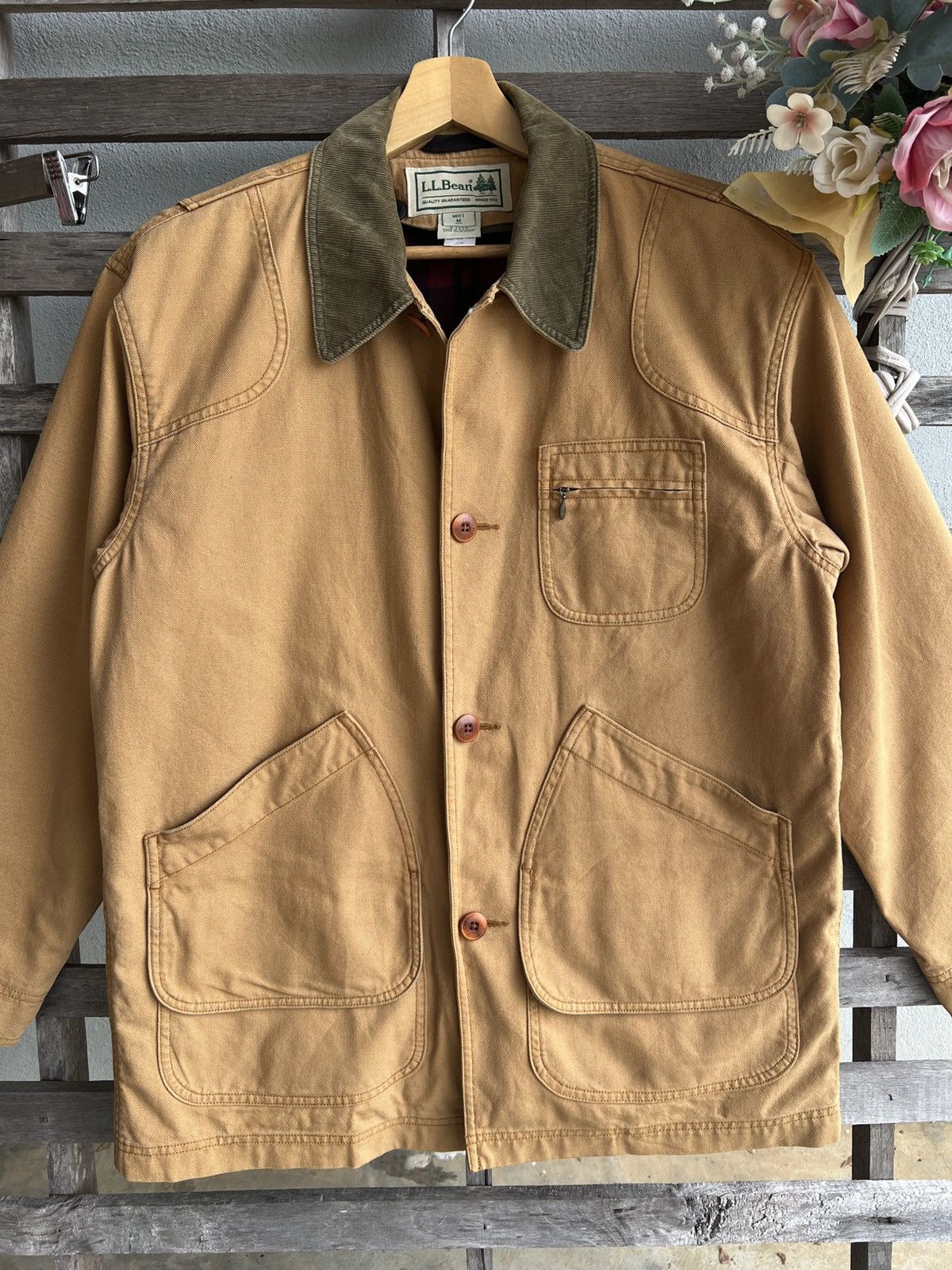 L.L. Bean Vintage 90s L.L Bean Jacket - oversizes 24.5” x 31.5” Size US M / EU 48-50 / 2 - 5 Thumbnail