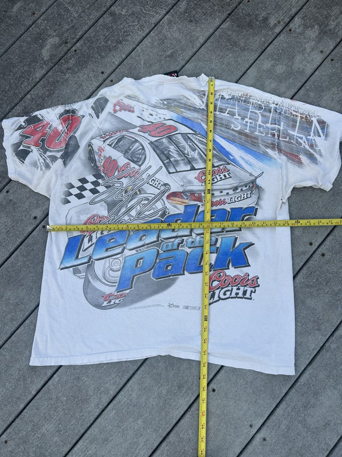 Chase Authentics Vintage NASCAR aop Shirt Size US L / EU 52-54 / 3 - 6 Thumbnail